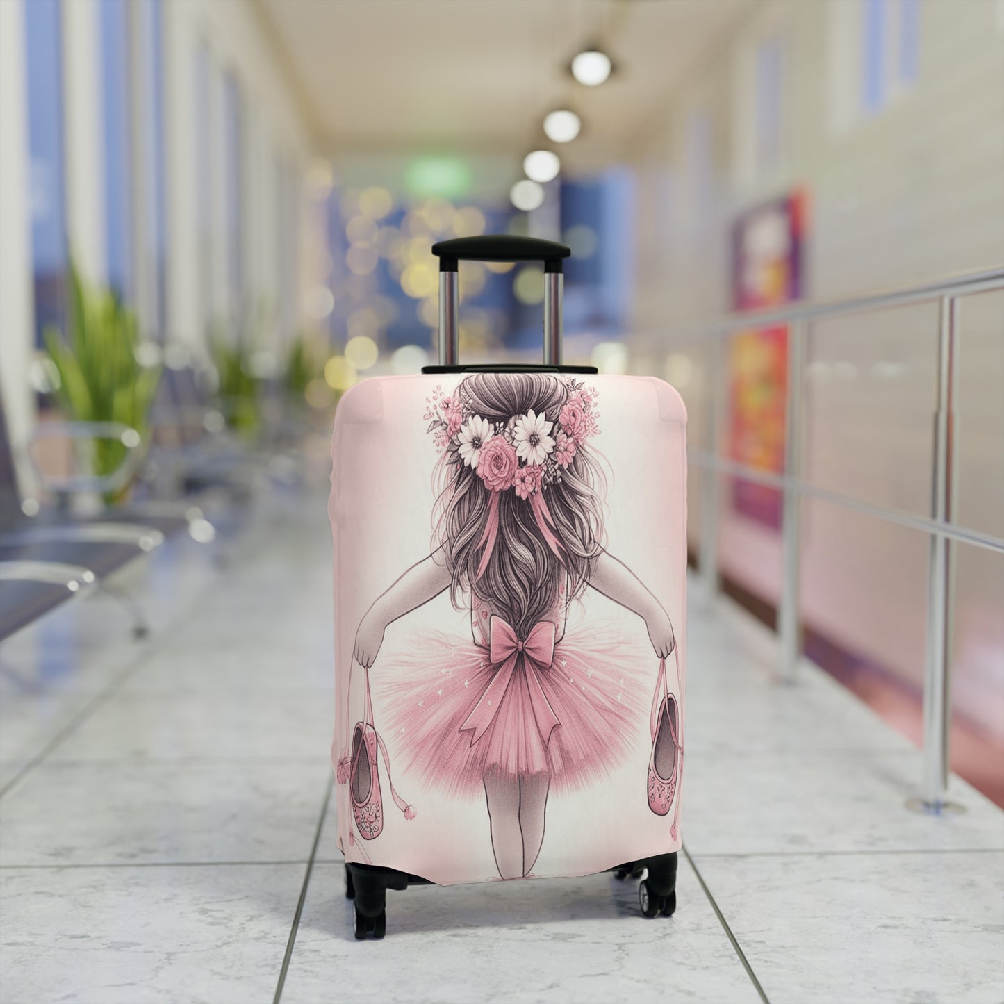 Luggage Cover, Pretty Ballerina, awd-1424