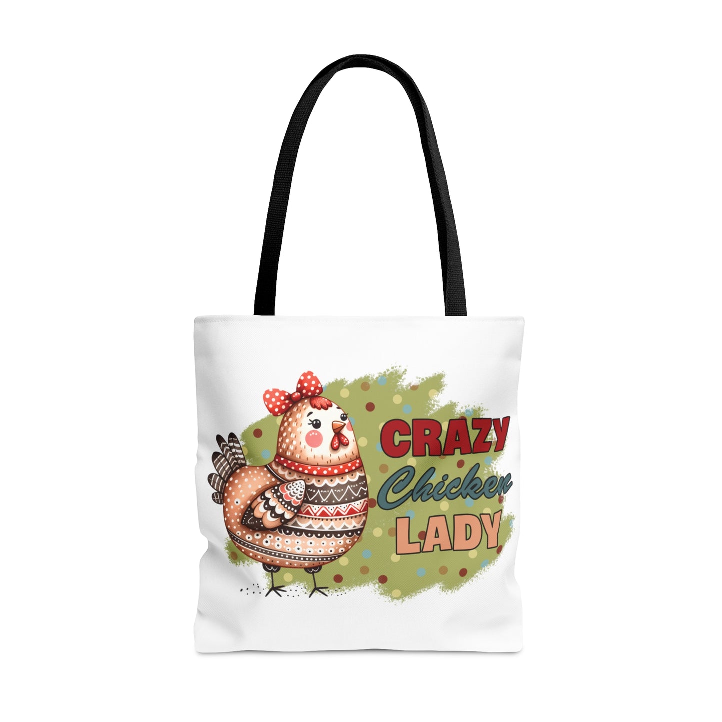 Tote Bag, Chickens, Crazy Chicken Lady