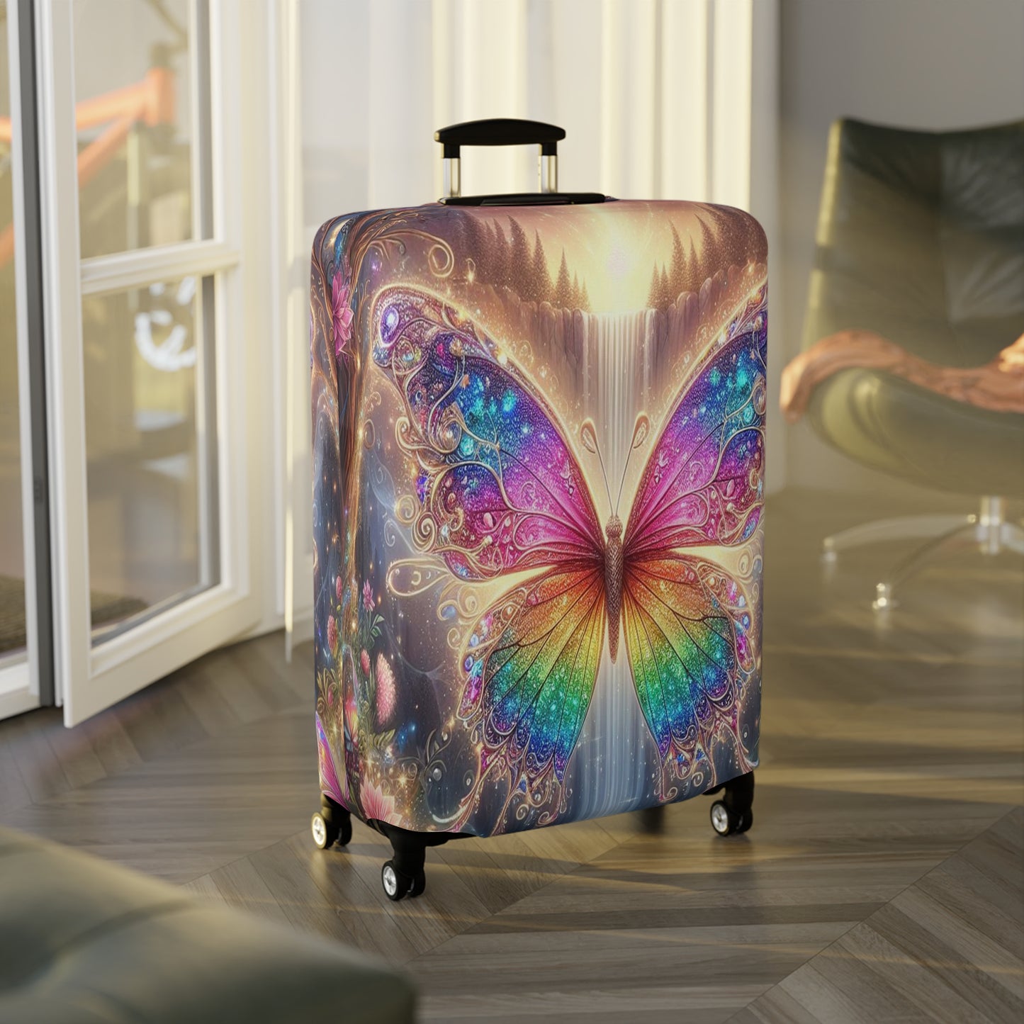 Luggage Cover, Butterfly Dreams, awd-3074