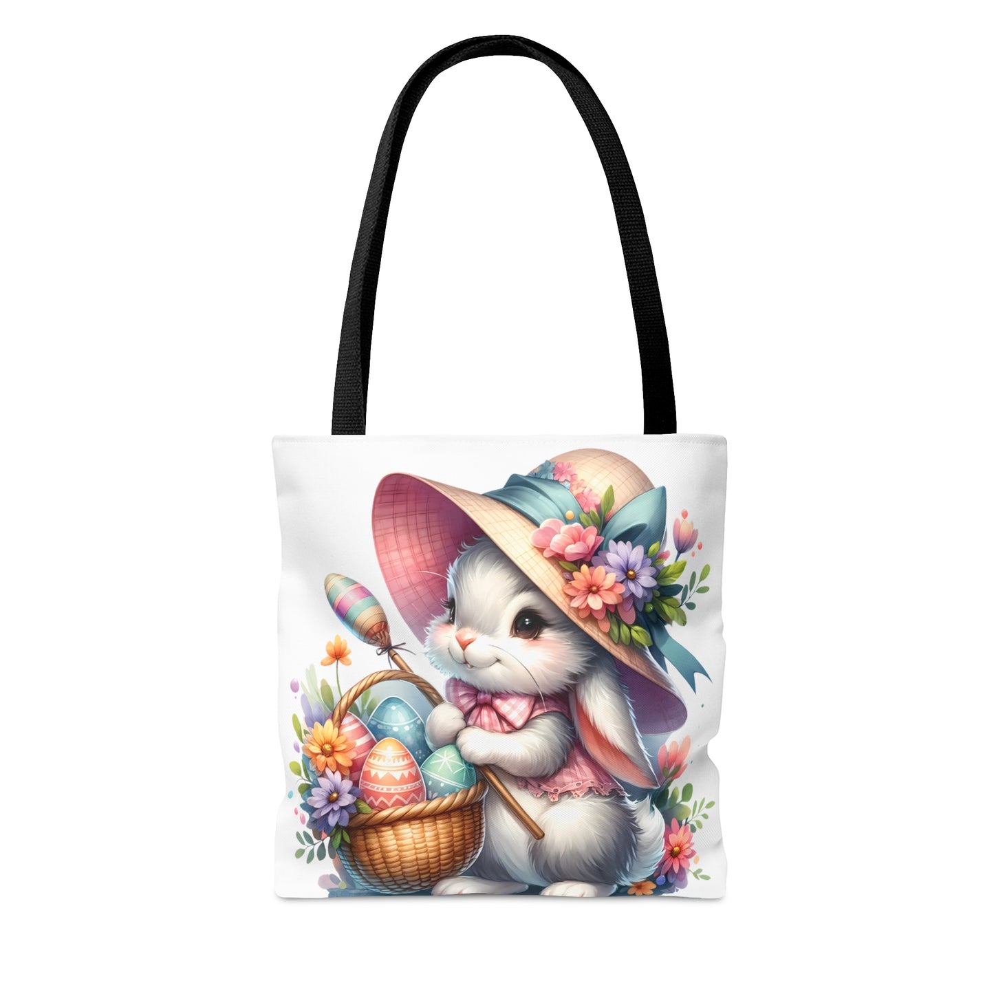 Tote Bag, Easter, Rabbit, Personalised/Non-Personalised Tote bag