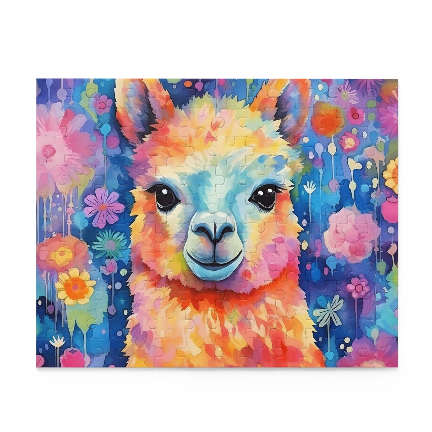 Personalised/Non-Personalised Puzzle, Llama (120, 252, 500-Piece)