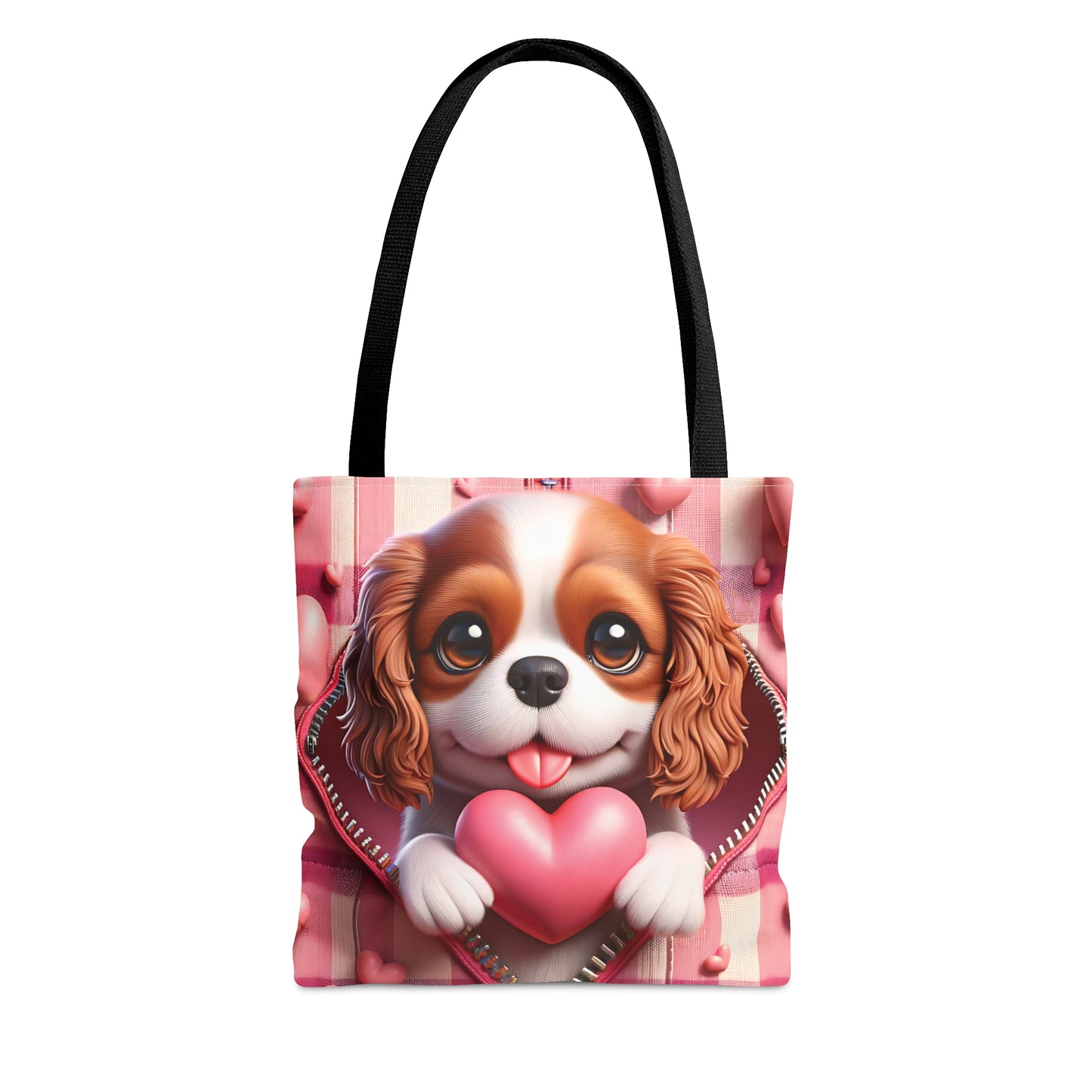 Tote Bag, Cute Dog, Personalised/Non-Personalised Tote bag