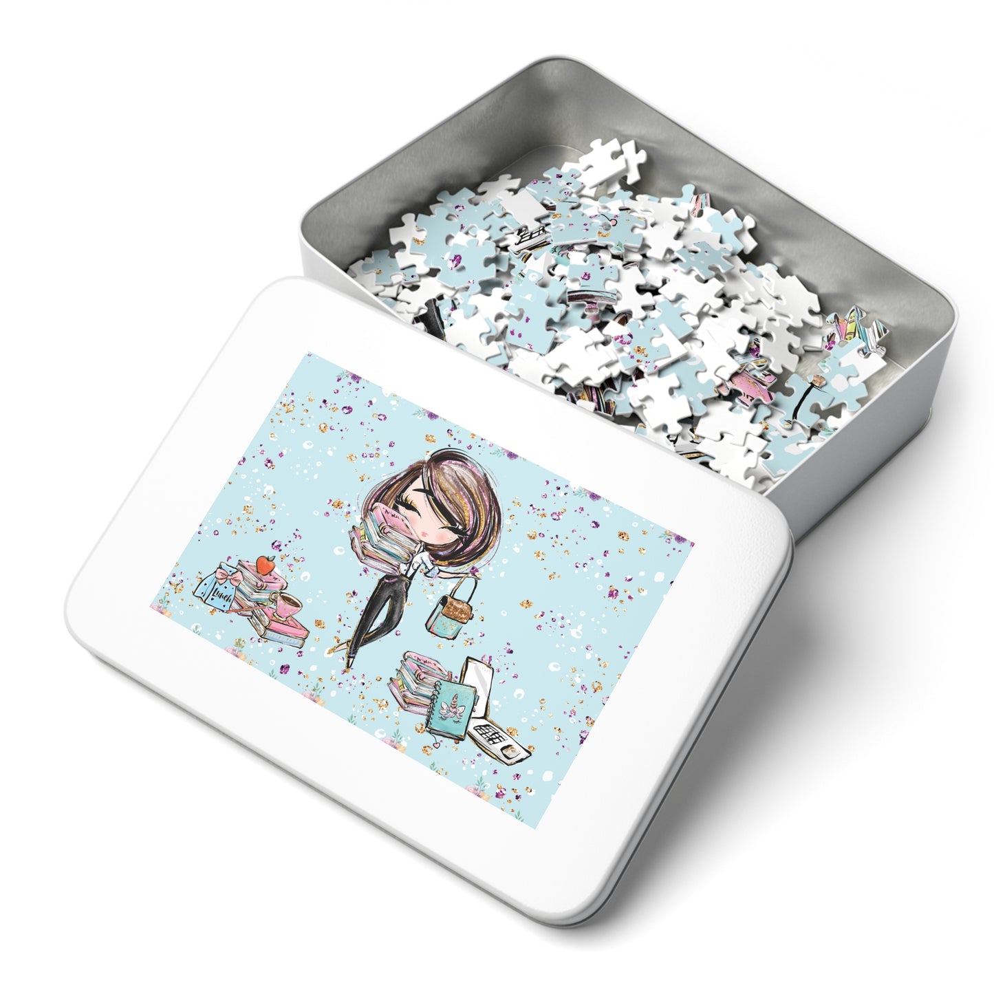 Jigsaw Puzzle, Teacher, Personalised/Non-Personalised (30, 110, 252, 500,1000-Piece)