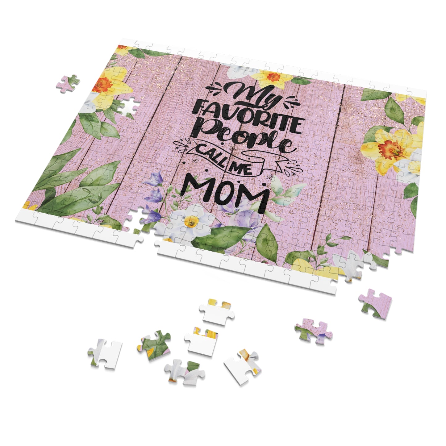 Jigsaw Puzzle, My Favorite People call me Mom, Personalised/Non-Personalised (30, 110, 252, 500,1000-Piece)