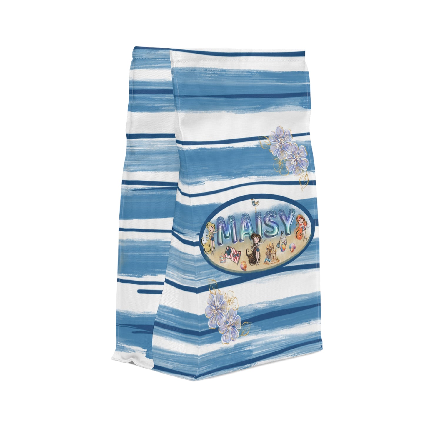 Insulated Lunch Bag, Beach Party Lunch Bag