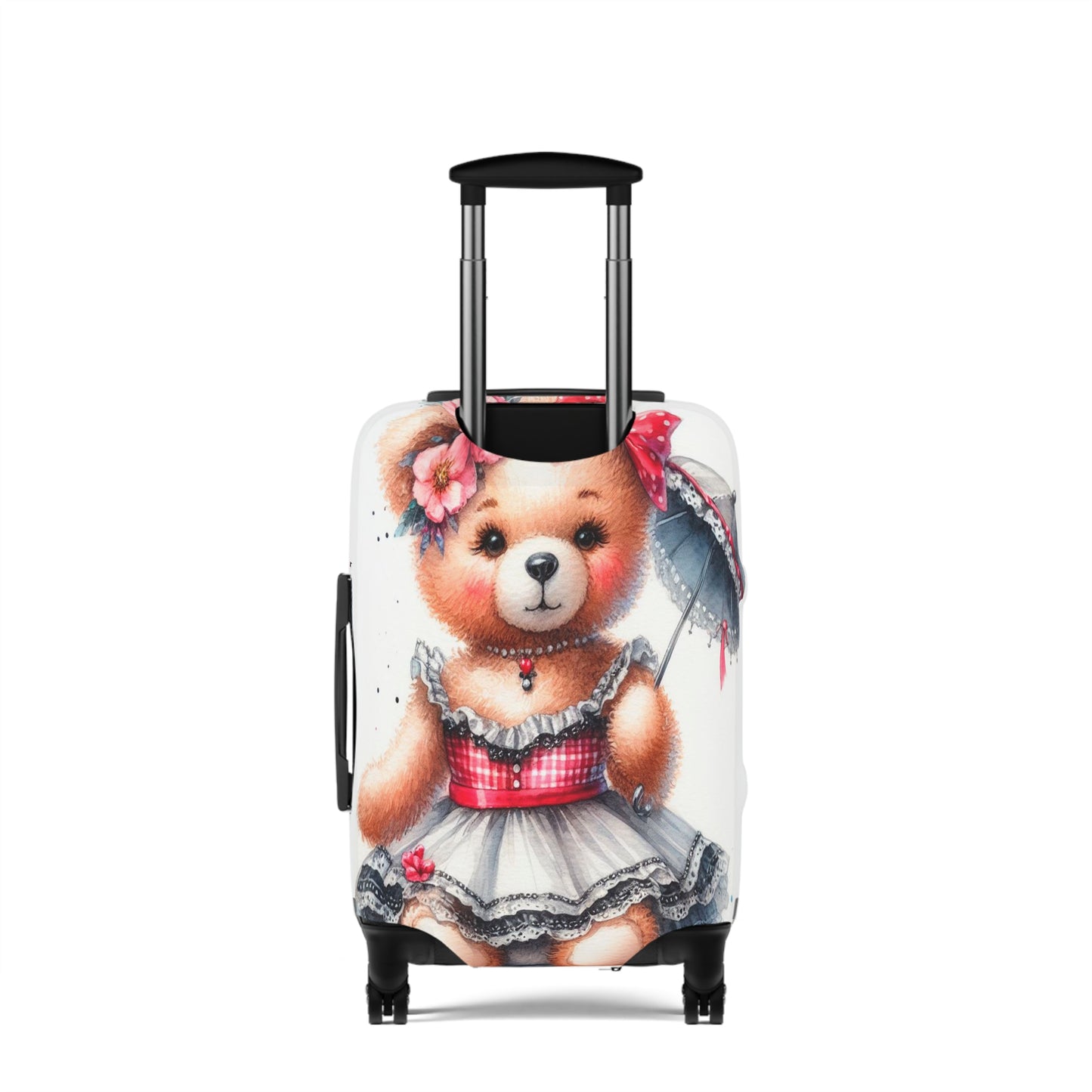 Luggage Cover, Rockabilly, Teddy Bear, awd-3033