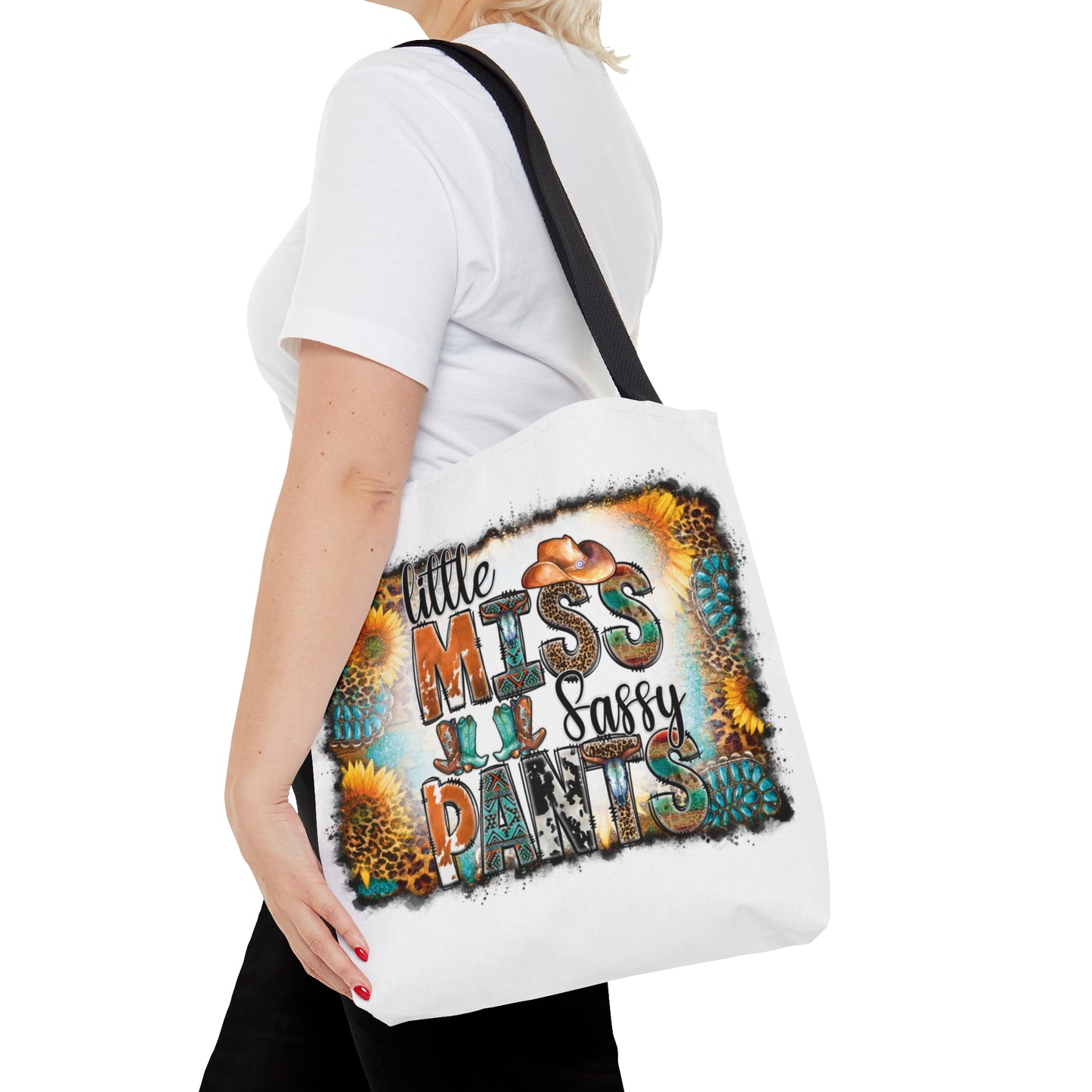 Tote Bag, Western, Little Miss Sassy Pants