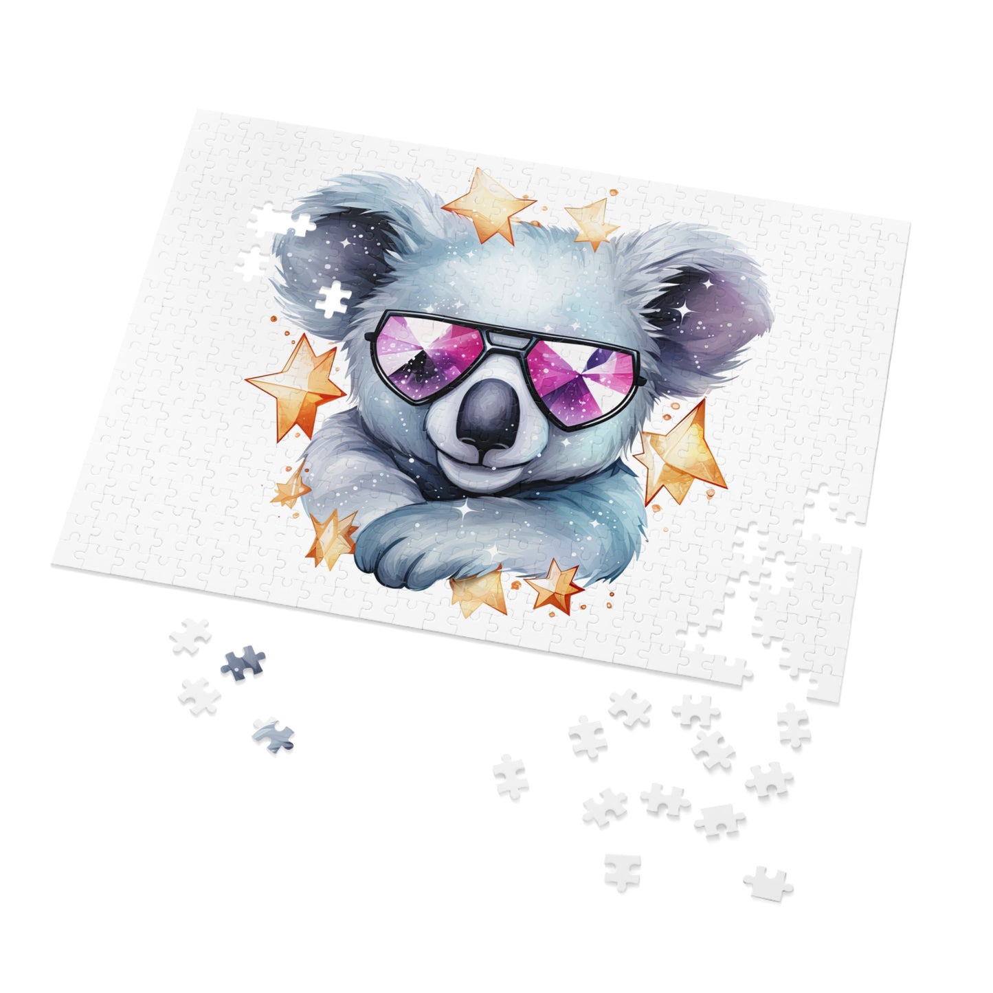 Jigsaw Puzzle in Tin, Australian Animals, Koala, Personalised/Non-Personalised, awd-508 (30, 110, 252, 500,1000-Piece)