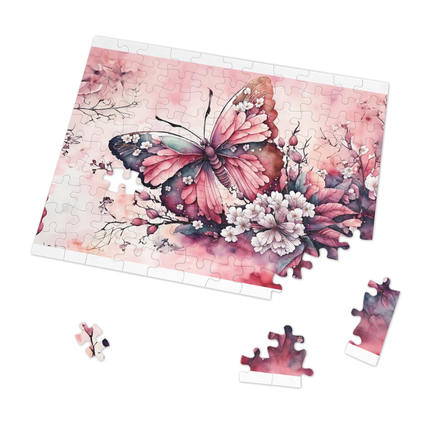 Puzzle, Butterfly Dreams, Personalised/Non-Personalised (30, 110, 252, 500,1000-Piece)