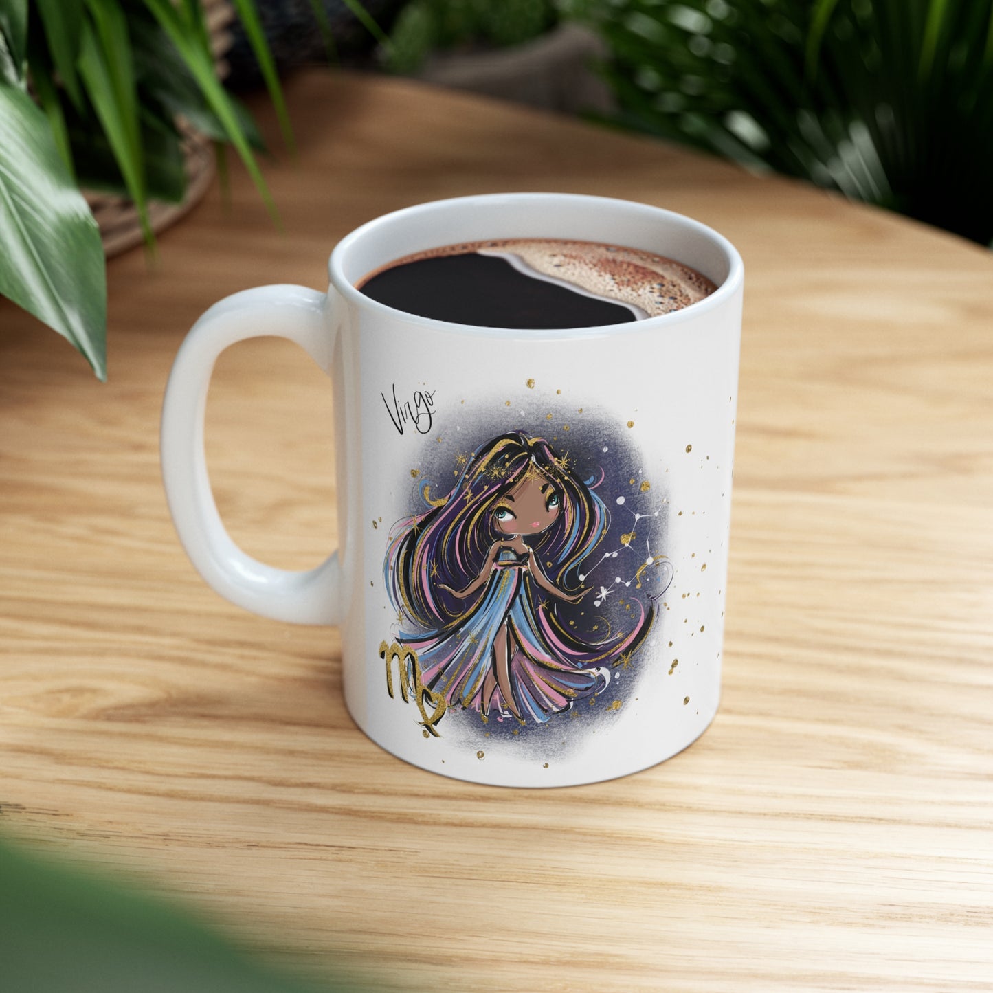 Personalised/Non Personalised Zodiac Sign, Taurus, Ceramic Mug 11oz