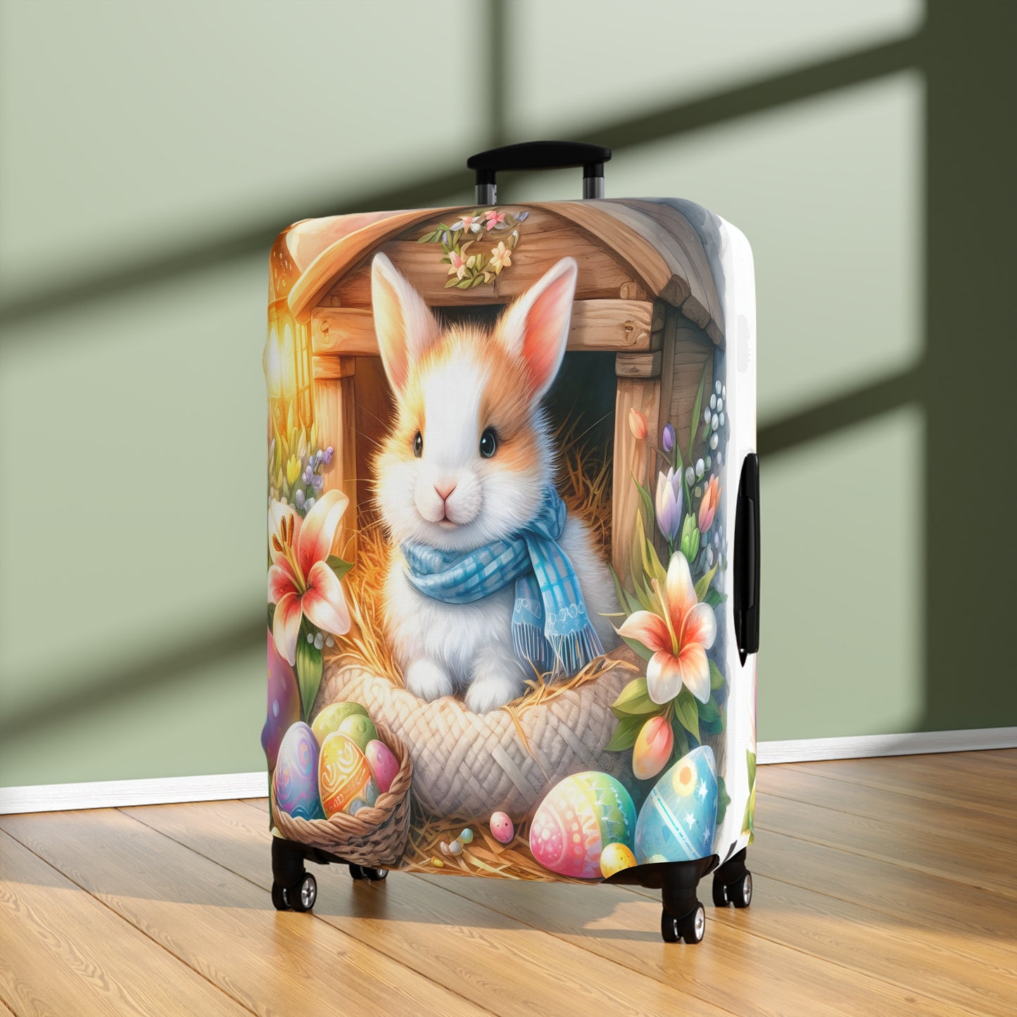 Luggage Cover, Easter, Rabbit, awd-1624