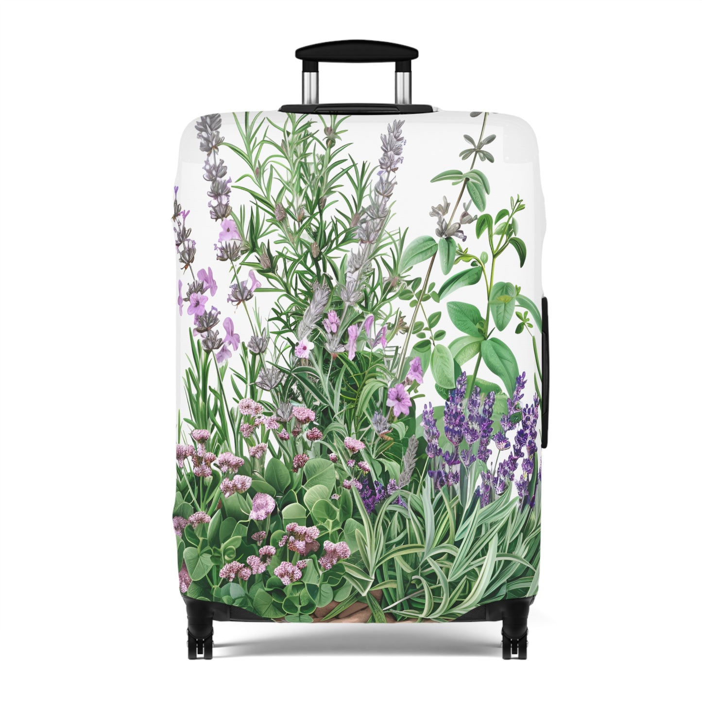 Luggage Cover, Floral, Lavender, awd-3039