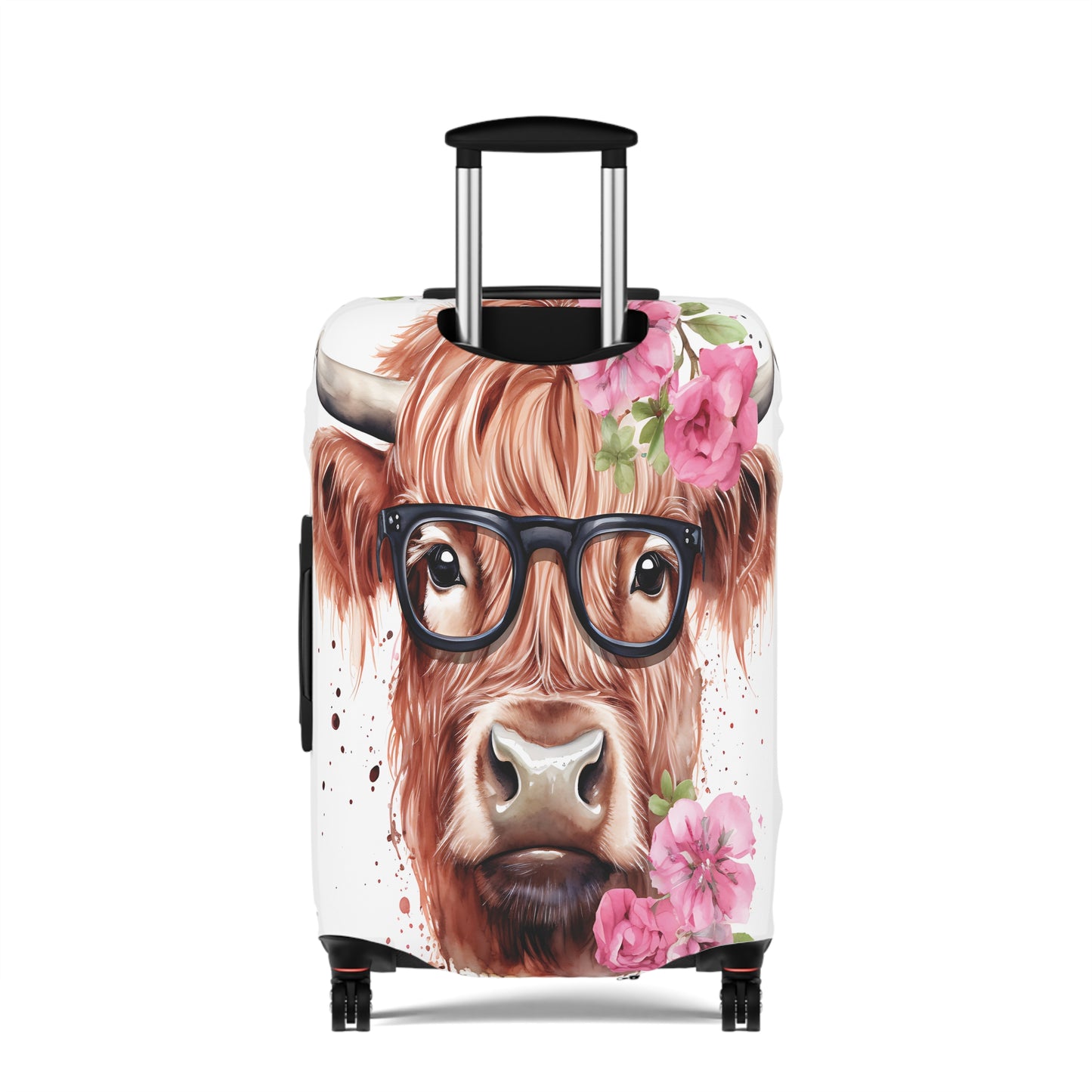 Luggage Cover, Highland Cow, awd-012