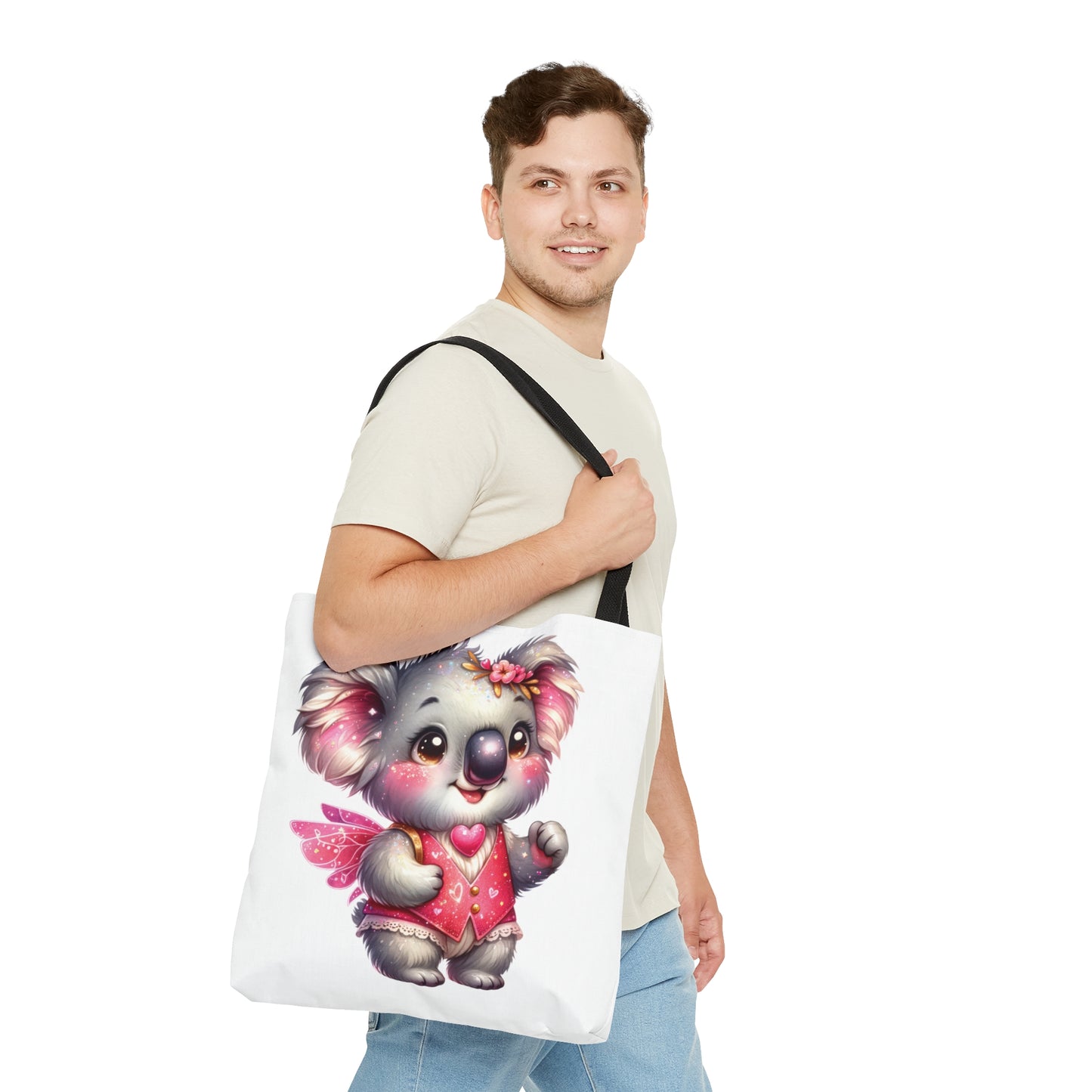 Tote Bag, Australian Animals, Koala, Fairy, Personalised/Non-Personalised Tote bag