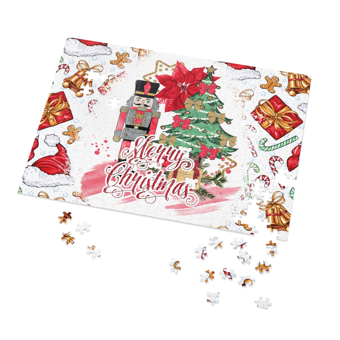 Puzzle, Christmas Nutcracker, Personalised/Non-Personalised (30, 110, 252, 500,1000-Piece)