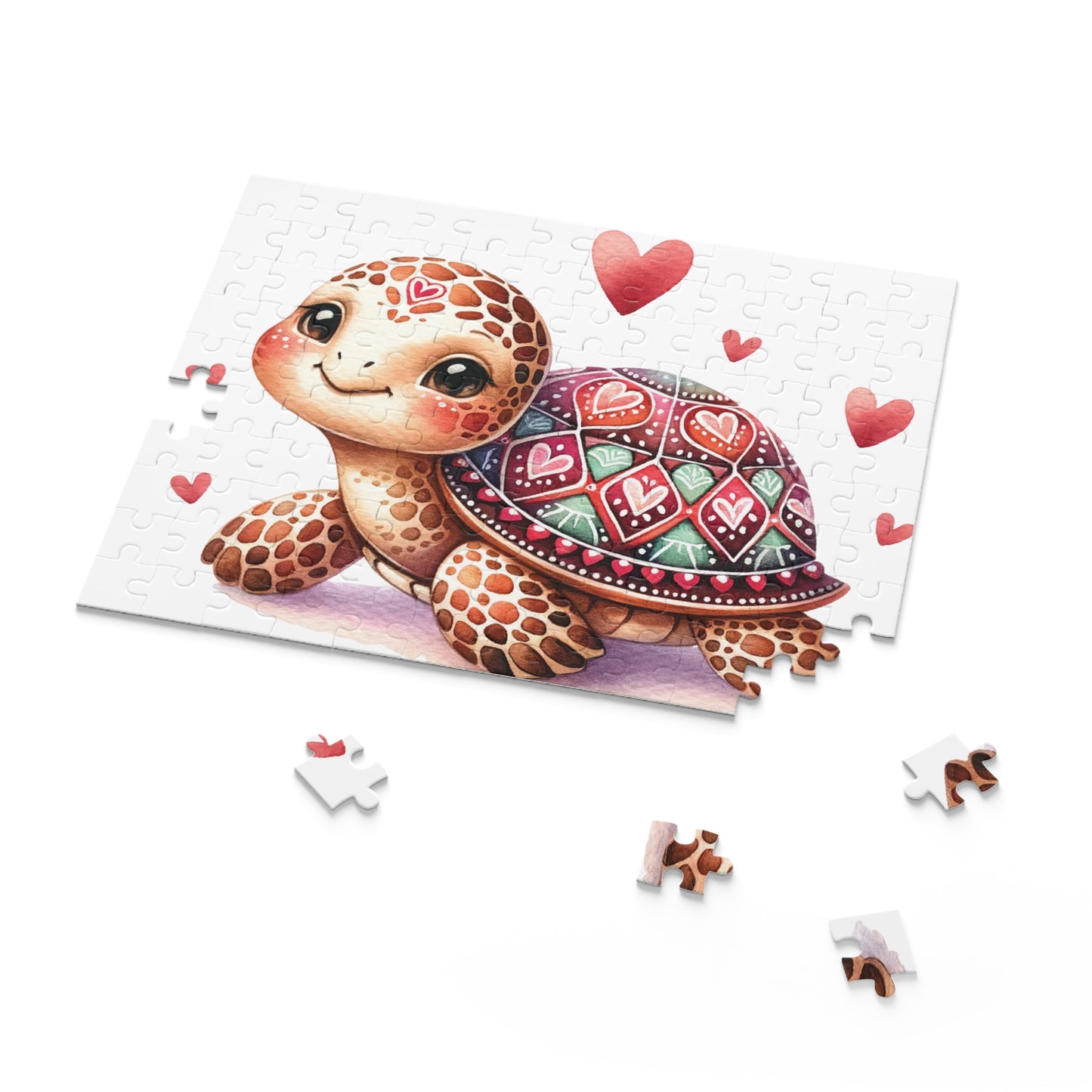 Personalised/Non-Personalised Puzzle, Turtle (120, 252, 500-Piece)