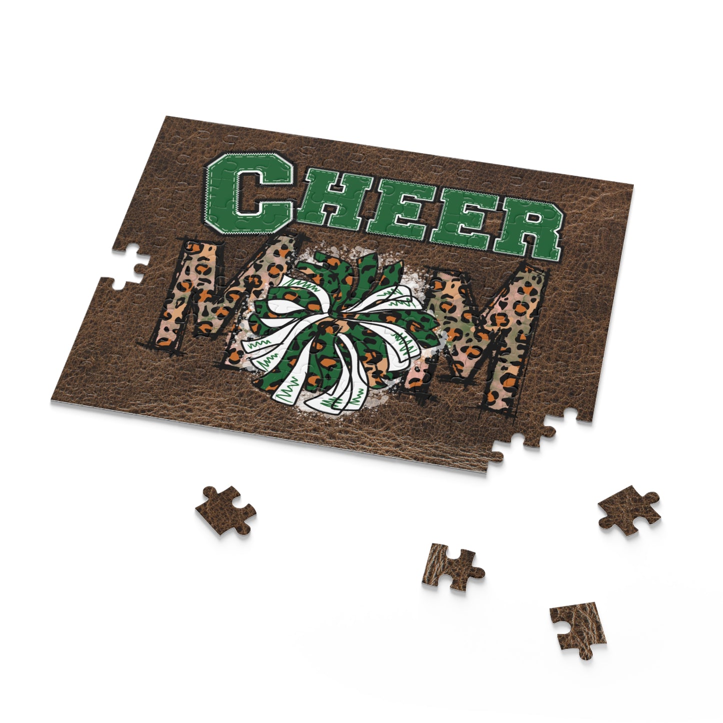 Personalised/Non-Personalised Puzzle, Cheer Mom (120, 252, 500-Piece)