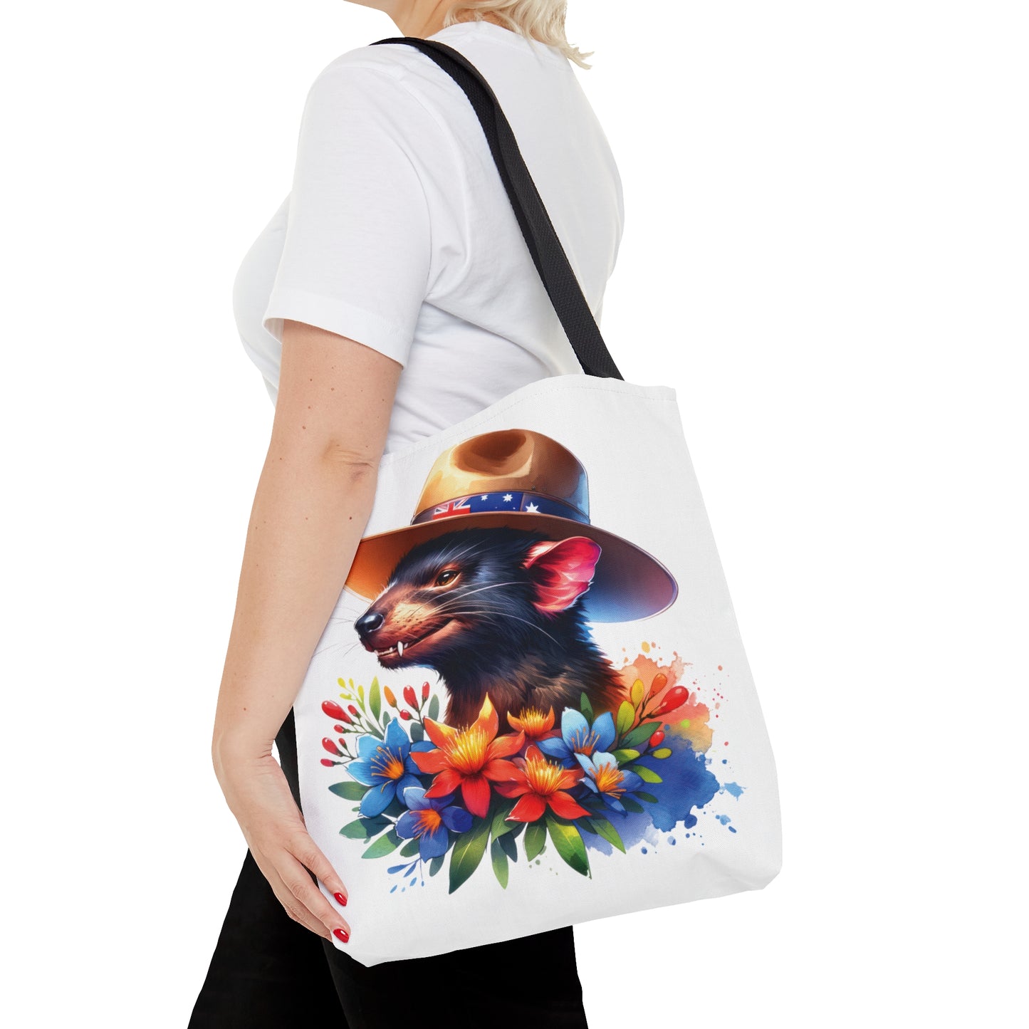 Tote Bag, Australian Animals, Tasmanian Devil, Personalised/Non-Personalised Tote bag