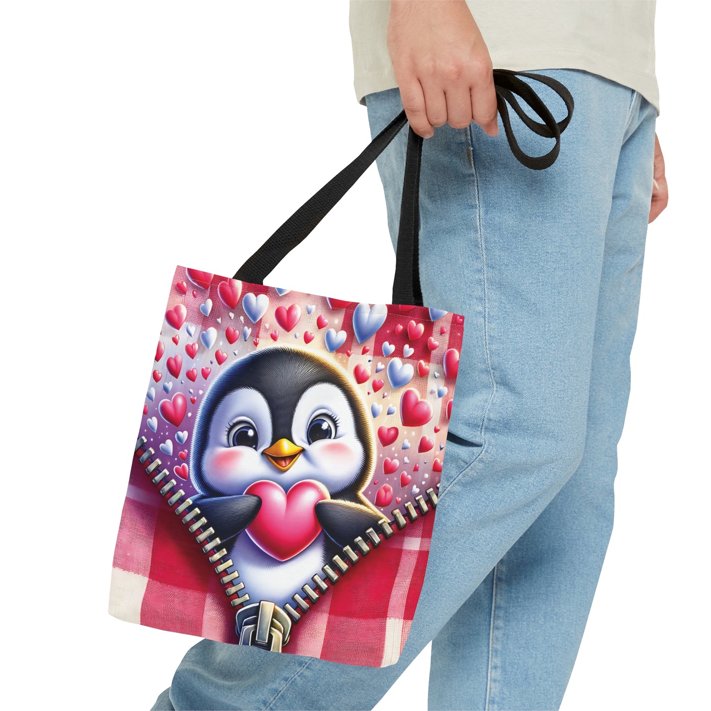 Tote Bag, Penguin, Personalised/Non-Personalised Tote bag