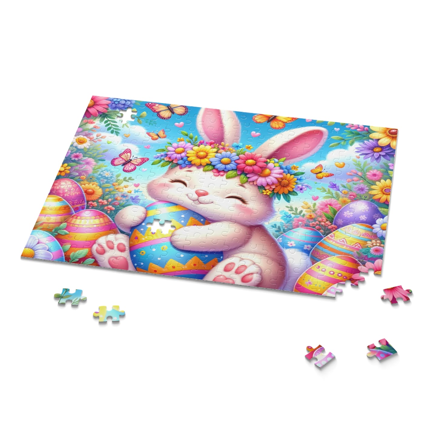 Puzzle, Easter, Rabbit  (120, 252, 500-Piece) awd-623