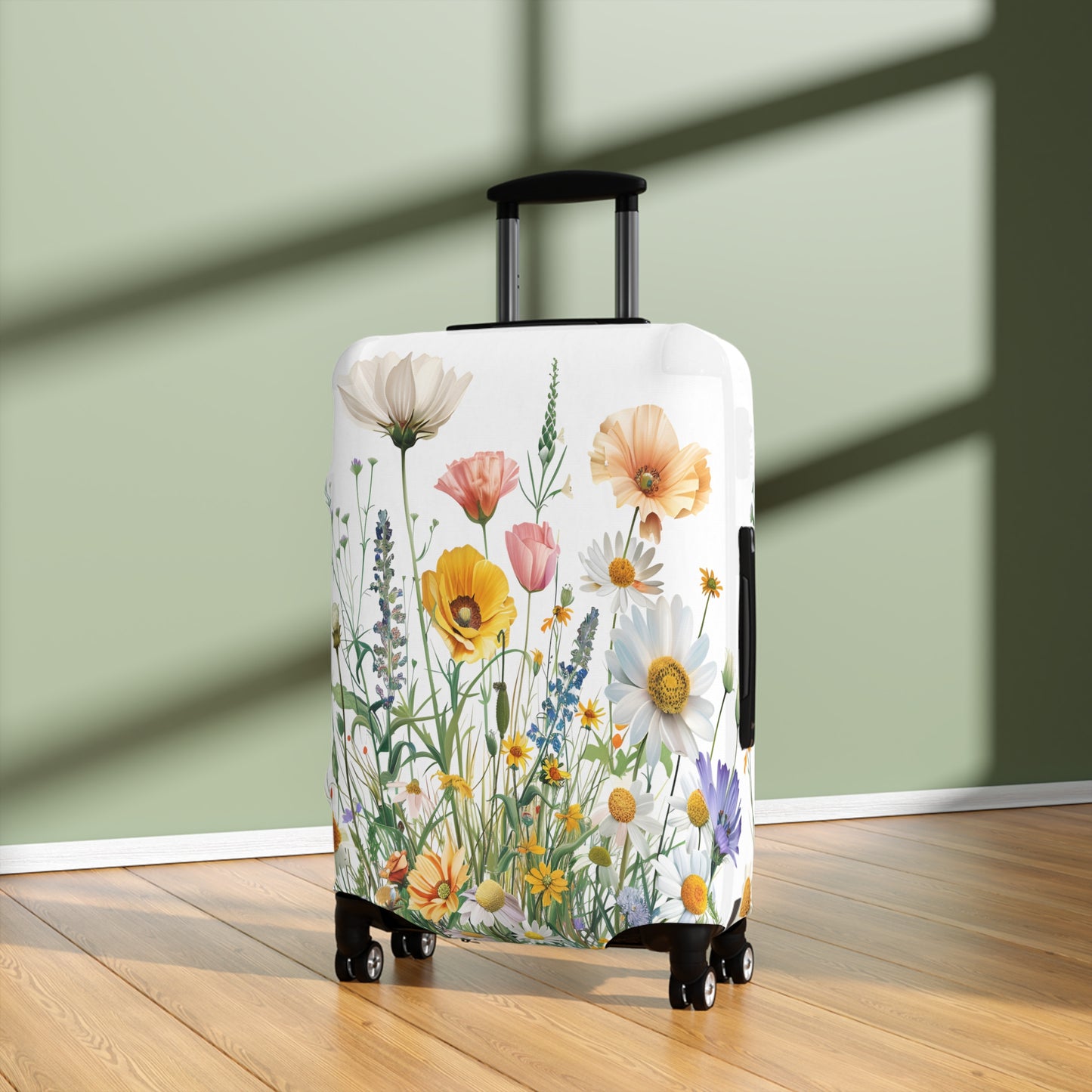 Luggage Cover, Floral, Wildflowers, awd-3042