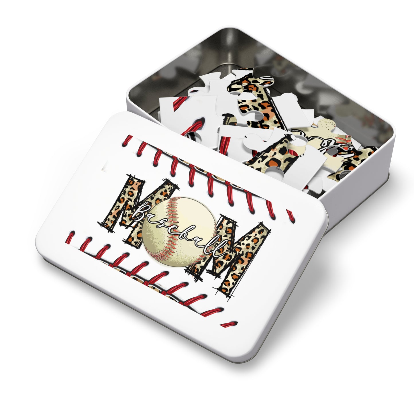 Puzzle, Baseball Mom, Personalised/Non-Personalised (30, 110, 252, 500,1000-Piece) awd-608