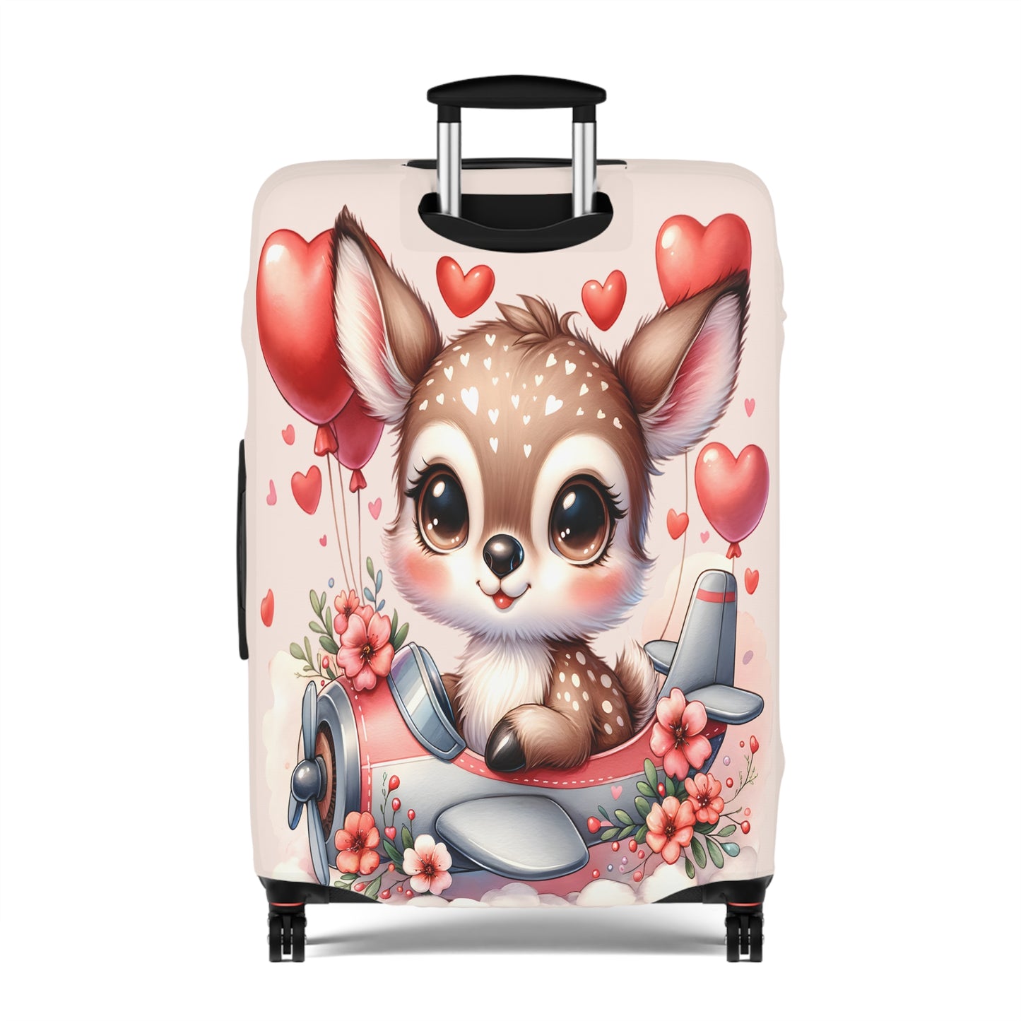 Luggage Cover, Deer in Plane, awd-308