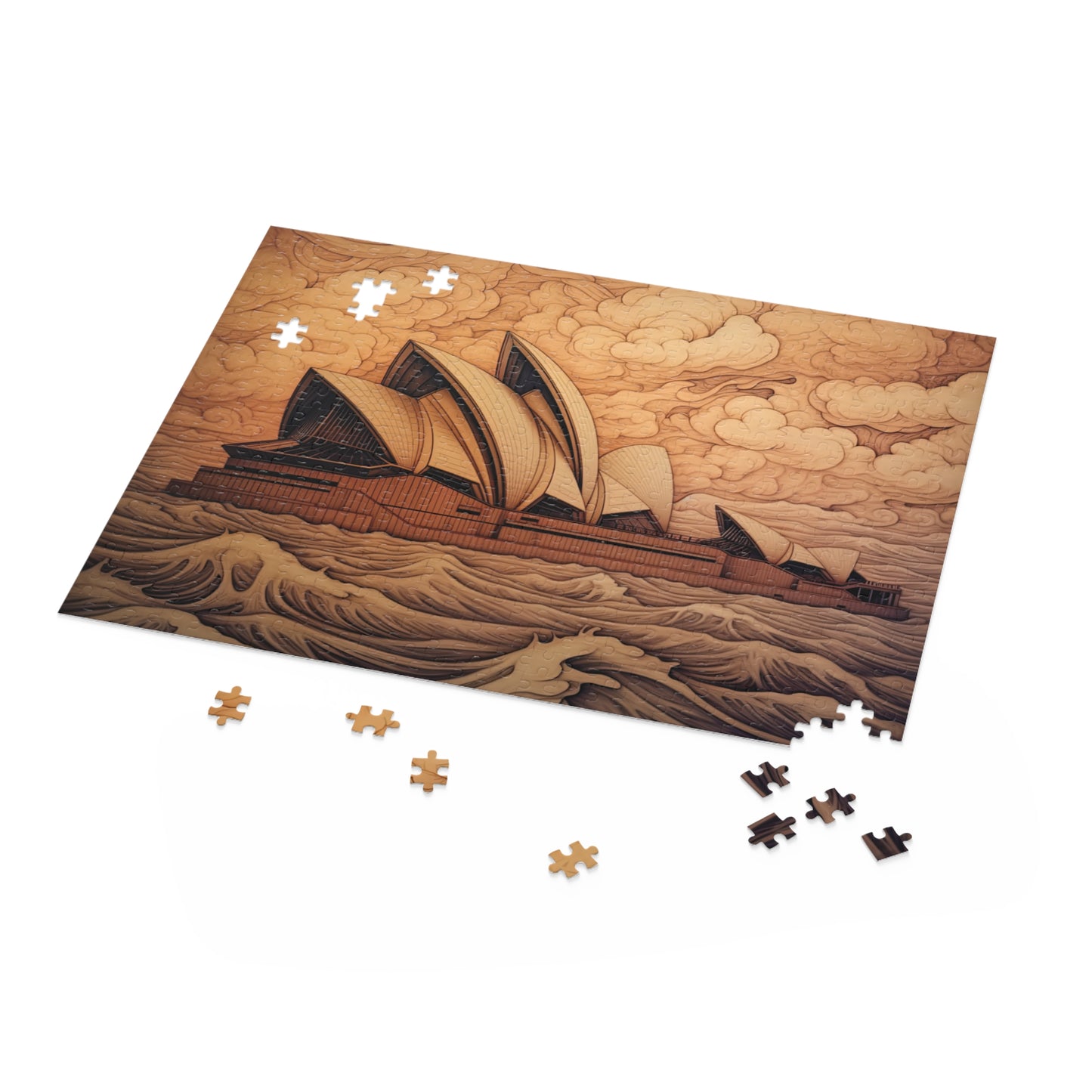 Personalised/Non-Personalised Puzzle, Sydney Opera House, Australia (120, 252, 500-Piece)