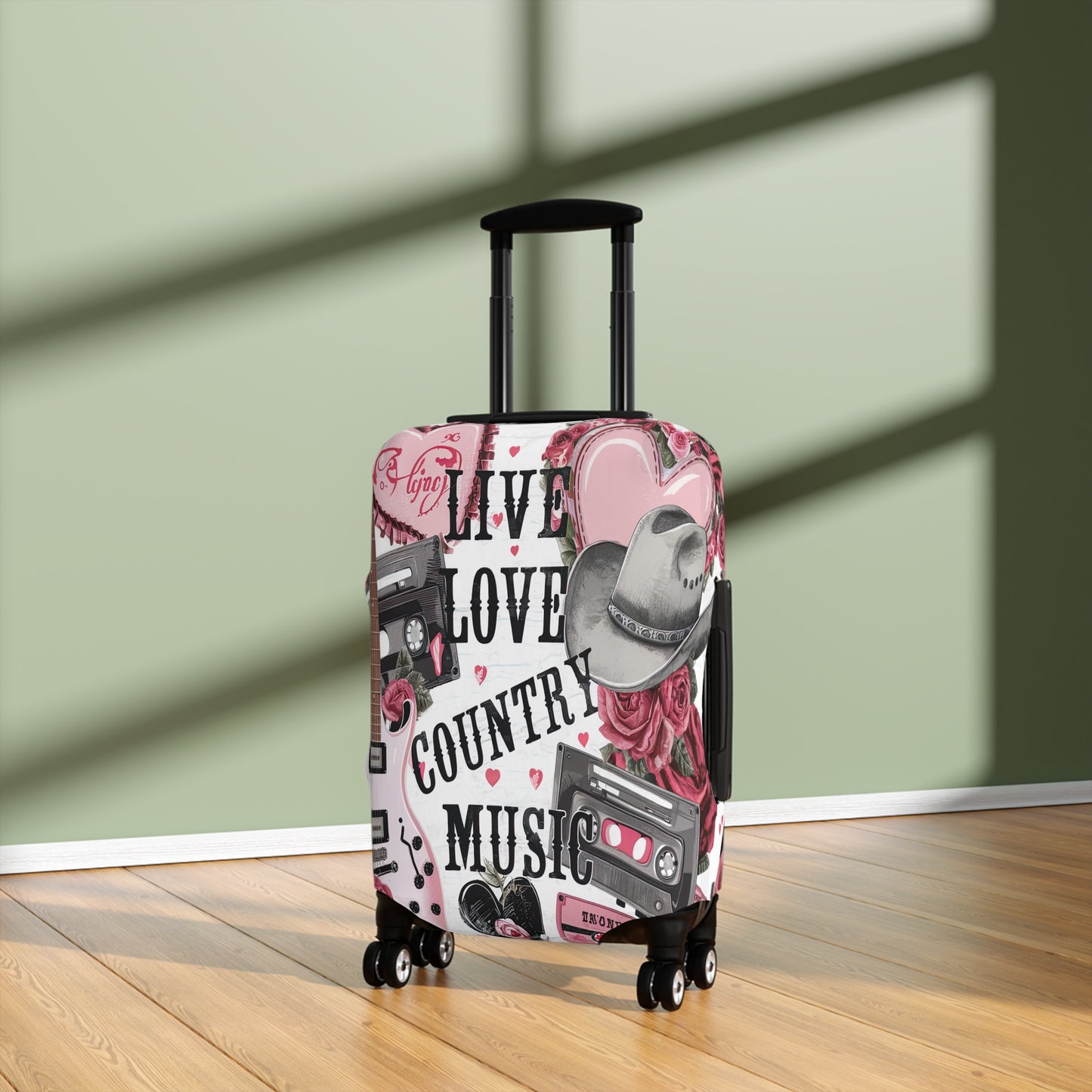 Luggage Cover, Country and Western, Country Girl, Live Love Country Music, awd-1486