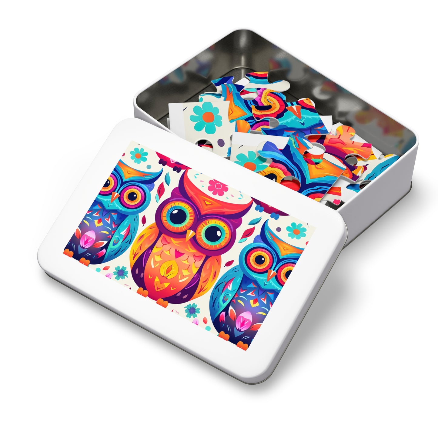 Jigsaw Puzzle, Owl, Personalised/Non-Personalised (30, 110, 252, 500,1000-Piece)