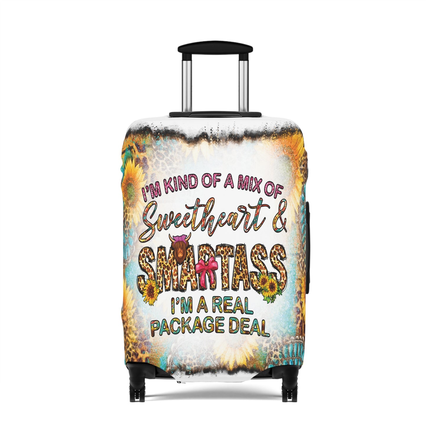 Luggage Cover, Country and Western, Mix of Sweetheart, awd-1030