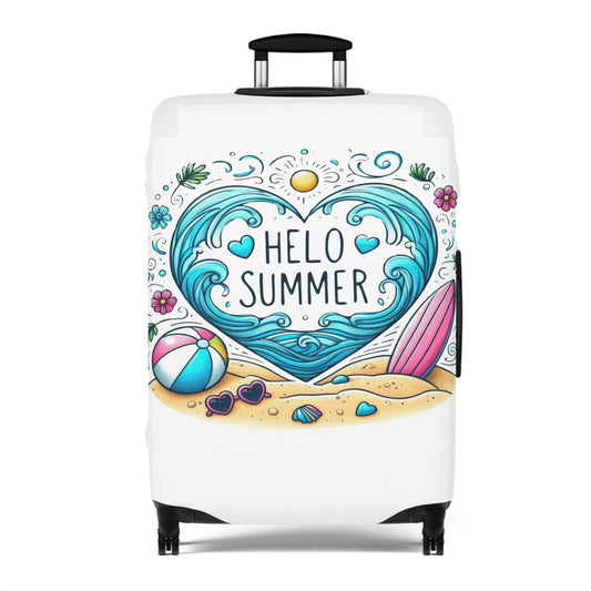 Luggage Cover, Travel, Hello Summer, awd-4017