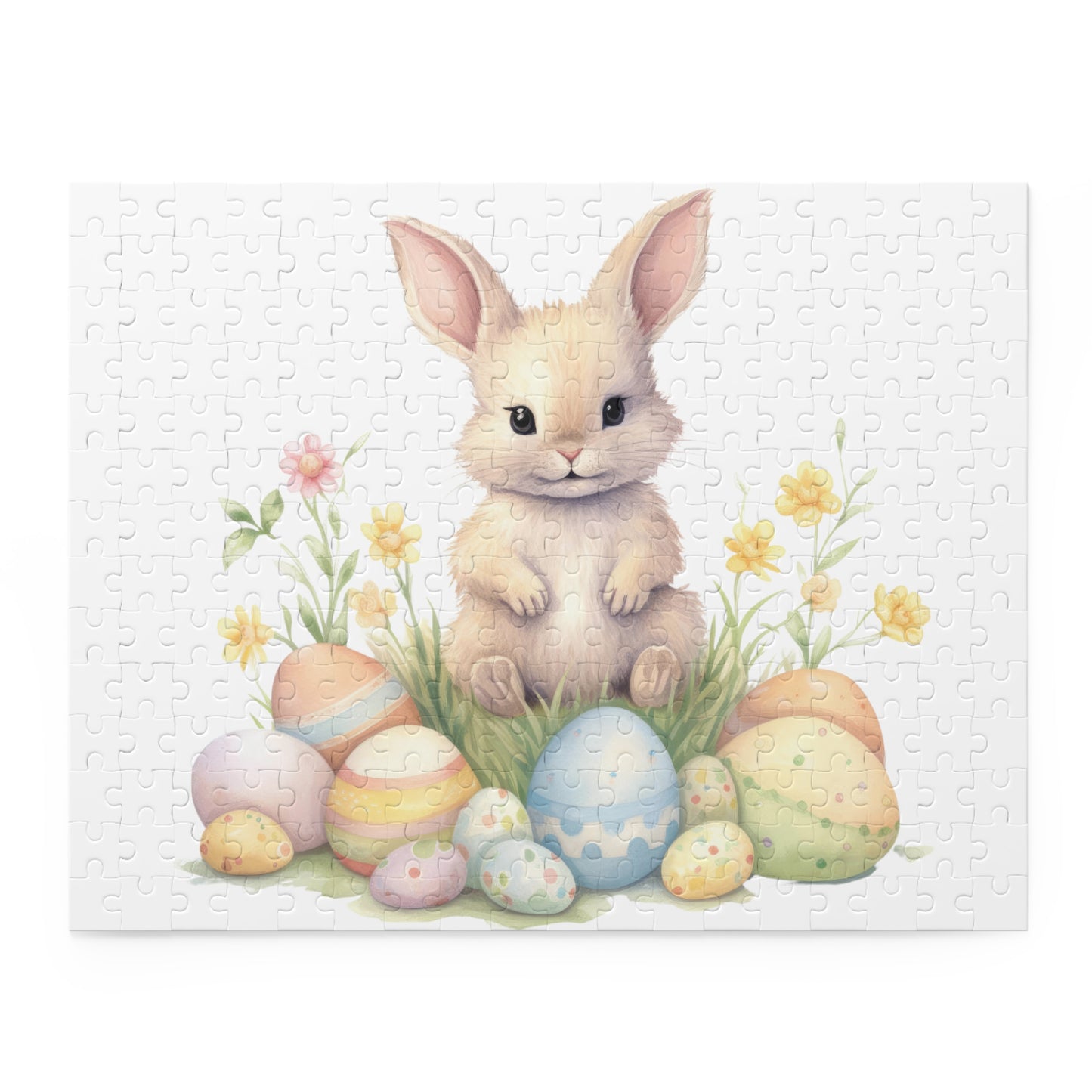 Personalised/Non-Personalised Puzzle, Easter Bunny (120, 252, 500-Piece)