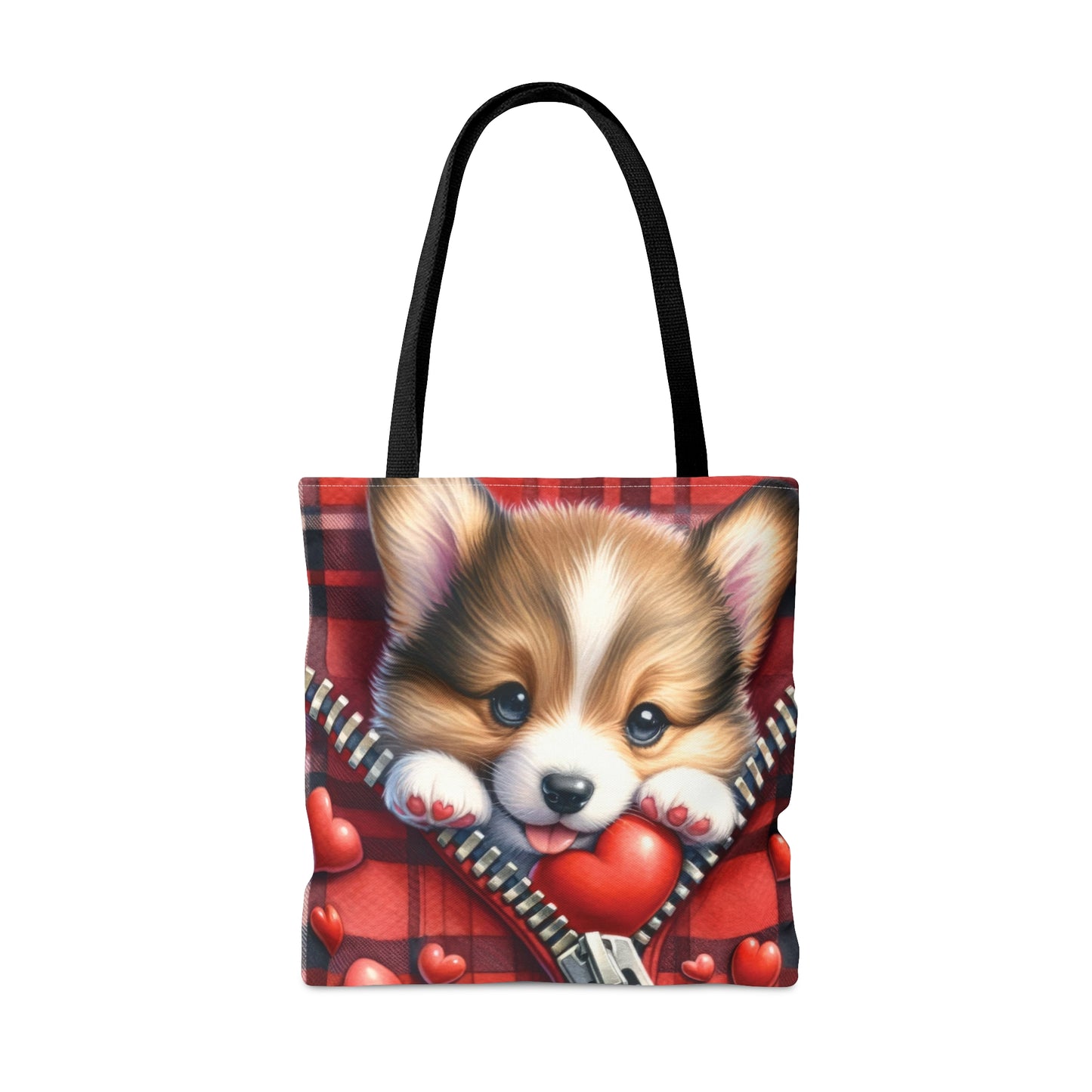 Tote Bag, Cute Dog, Personalised/Non-Personalised Tote bag