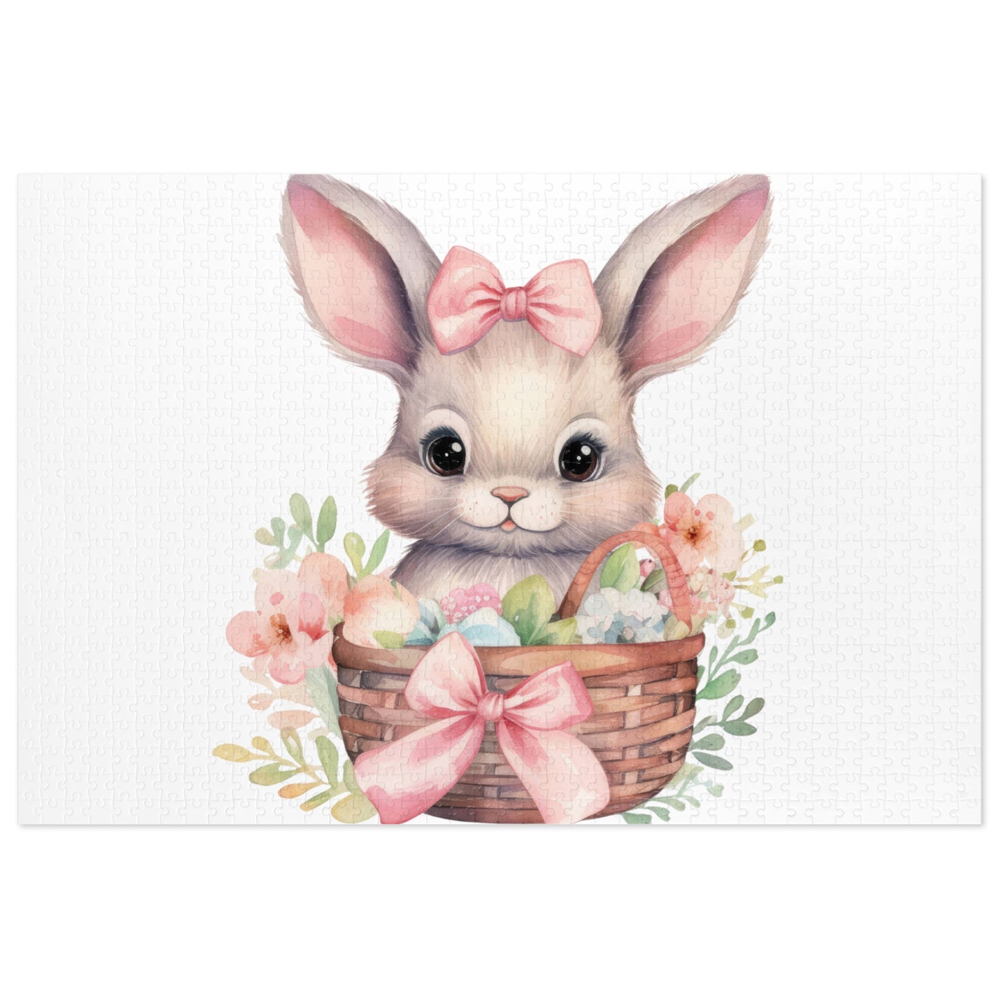 Jigsaw Puzzle, Easter, Easter Rabbit, Personalised/Non-Personalised (30, 110, 252, 500,1000-Piece)