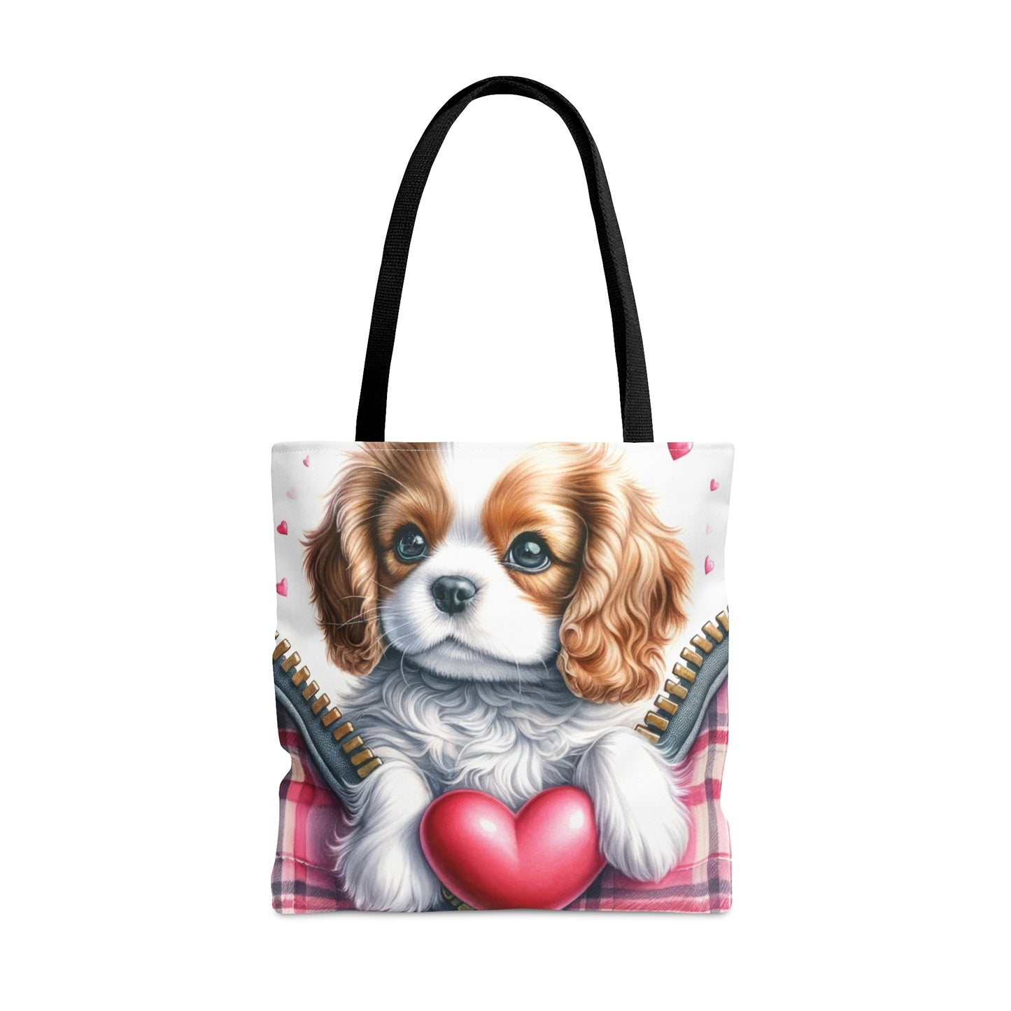 Tote Bag, Cute Dog, Personalised/Non-Personalised Tote bag