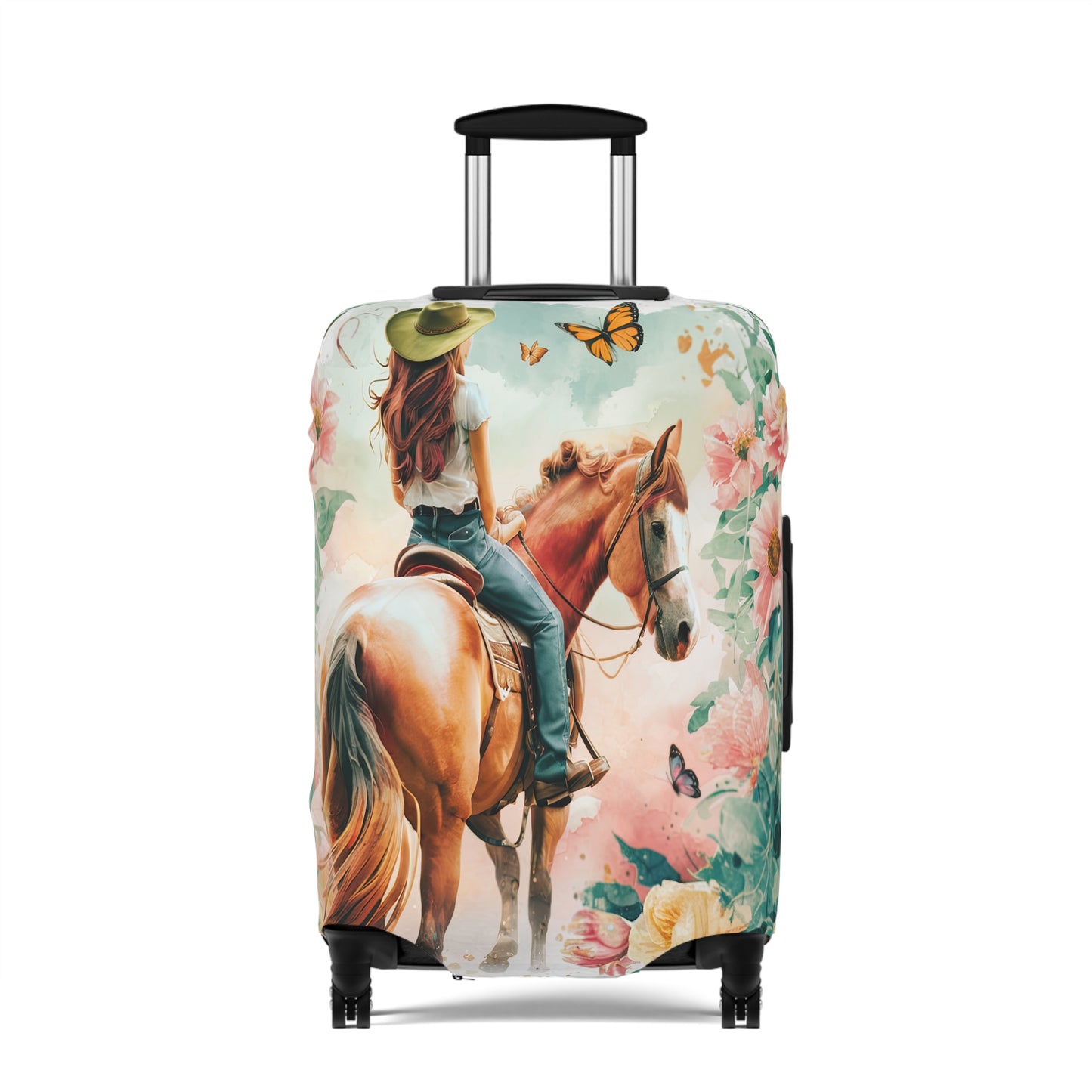 Luggage Cover, Country and Western, Country Girl and Horse, awd-1716