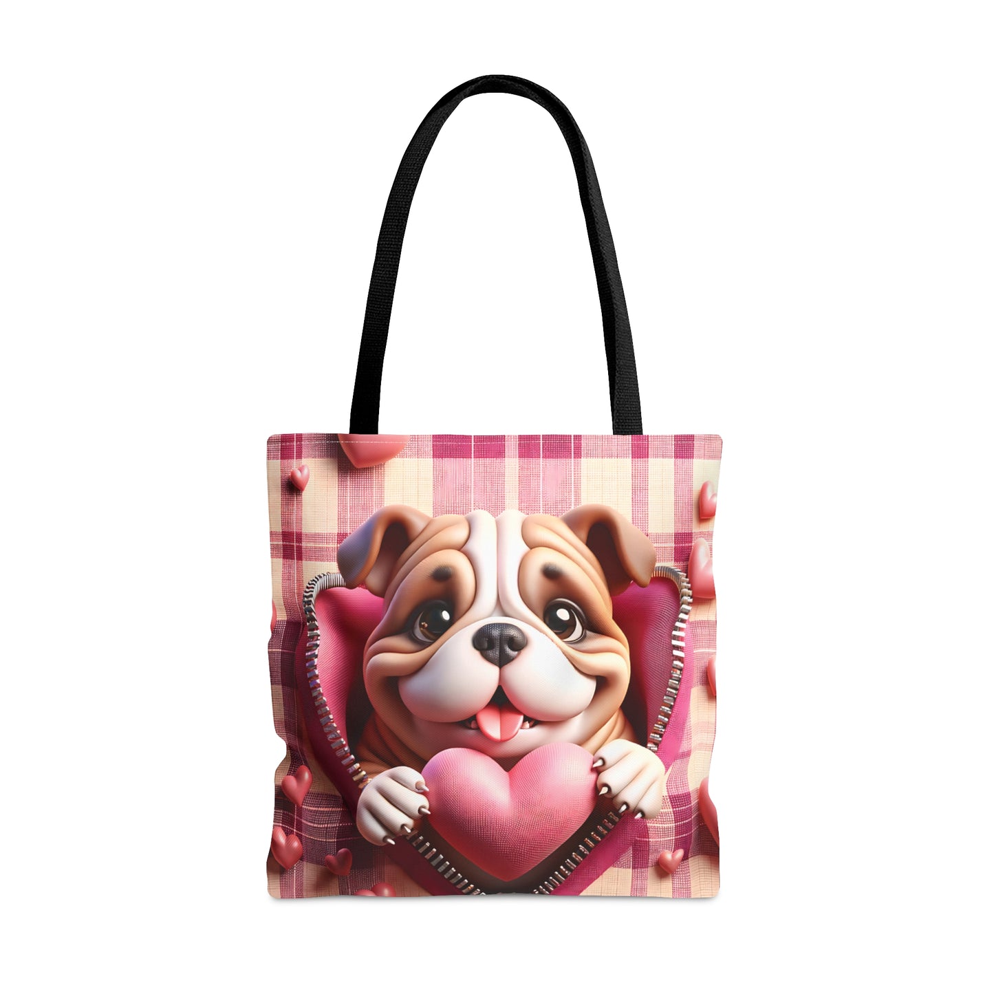 Tote Bag, Cute Dog, Personalised/Non-Personalised Tote bag