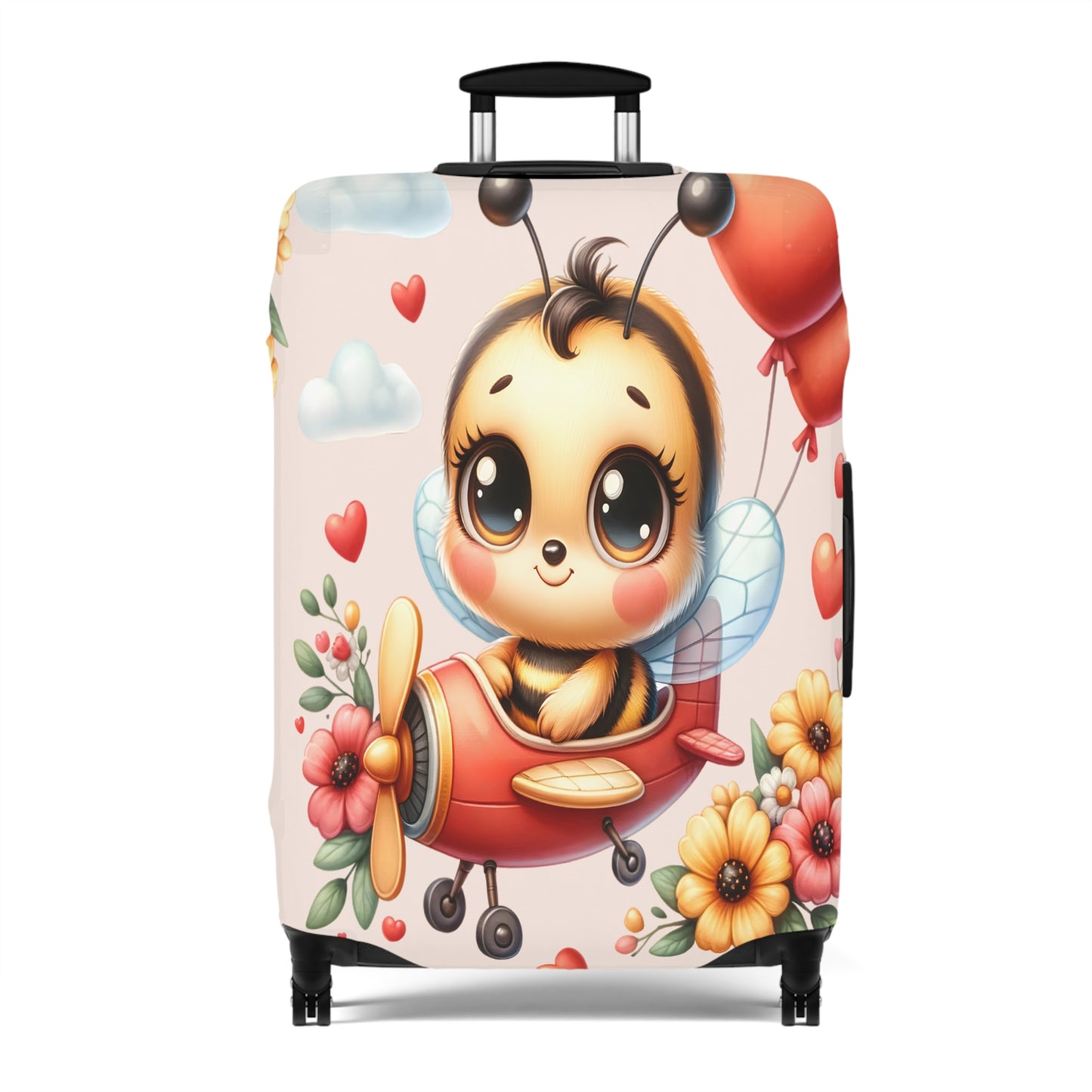 Luggage Cover, Bee in Plane, awd-309