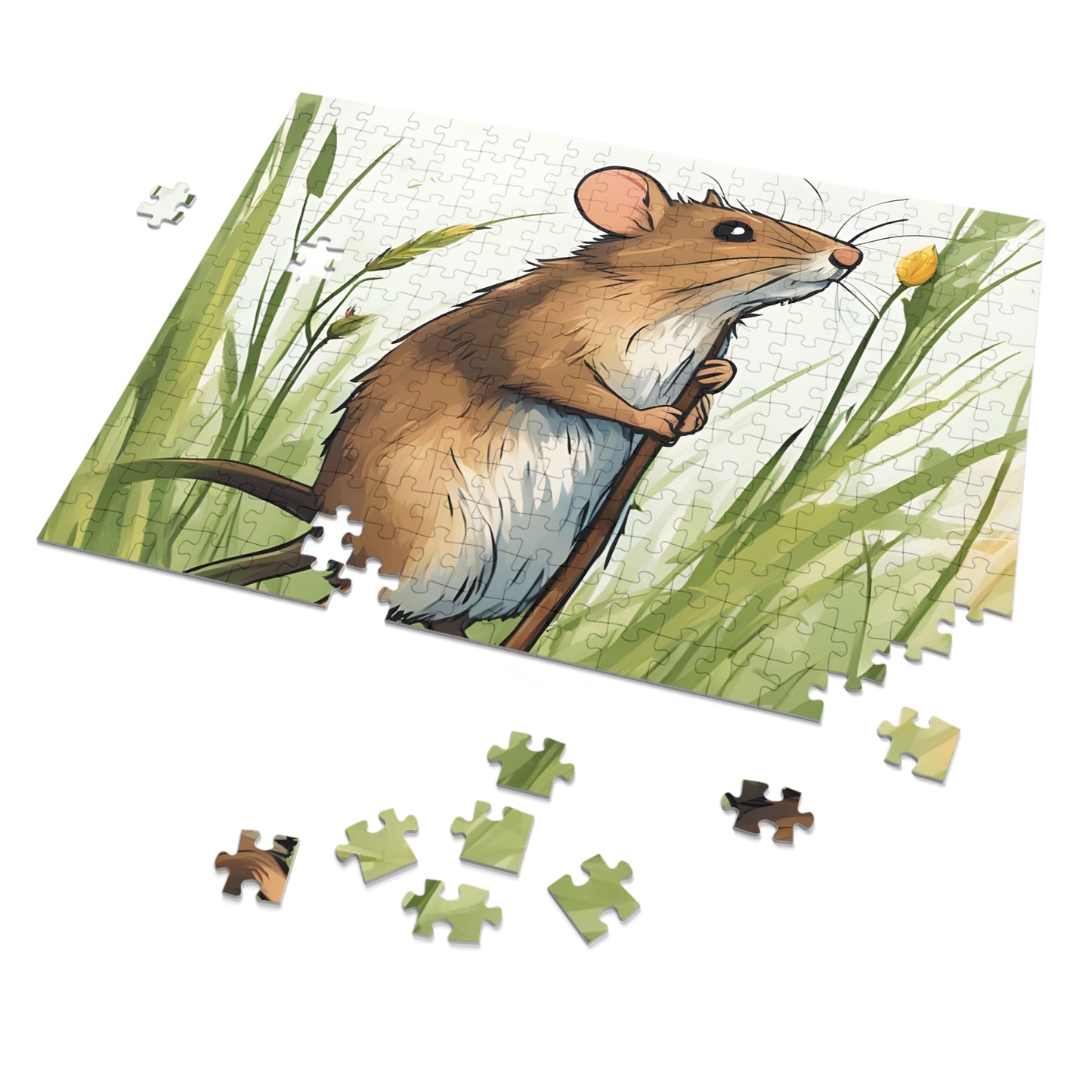 Puzzle, Mouse, Personalised/Non-Personalised (30, 110, 252, 500,1000-Piece)