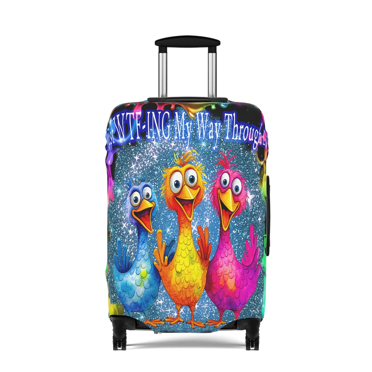 Luggage Cover, Chickens, WTFing my way through, awd-1690