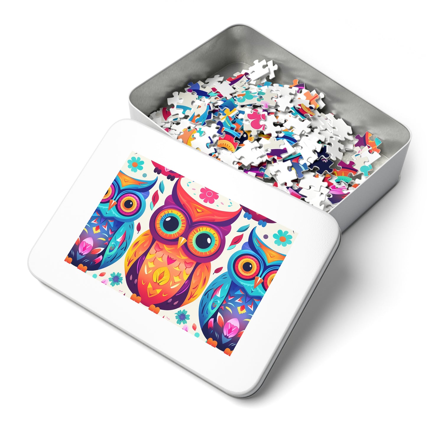 Jigsaw Puzzle, Owl, Personalised/Non-Personalised (30, 110, 252, 500,1000-Piece)