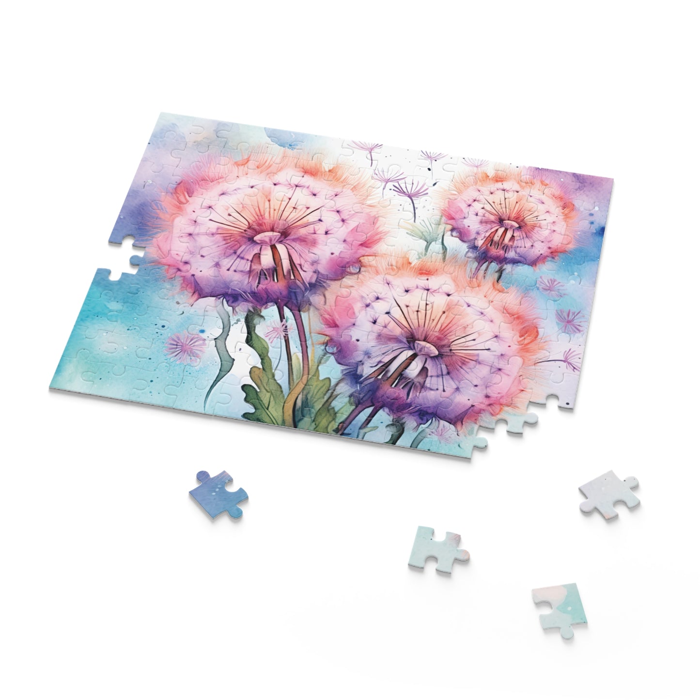 Personalised/Non-Personalised Puzzle, Floral (120, 252, 500-Piece)