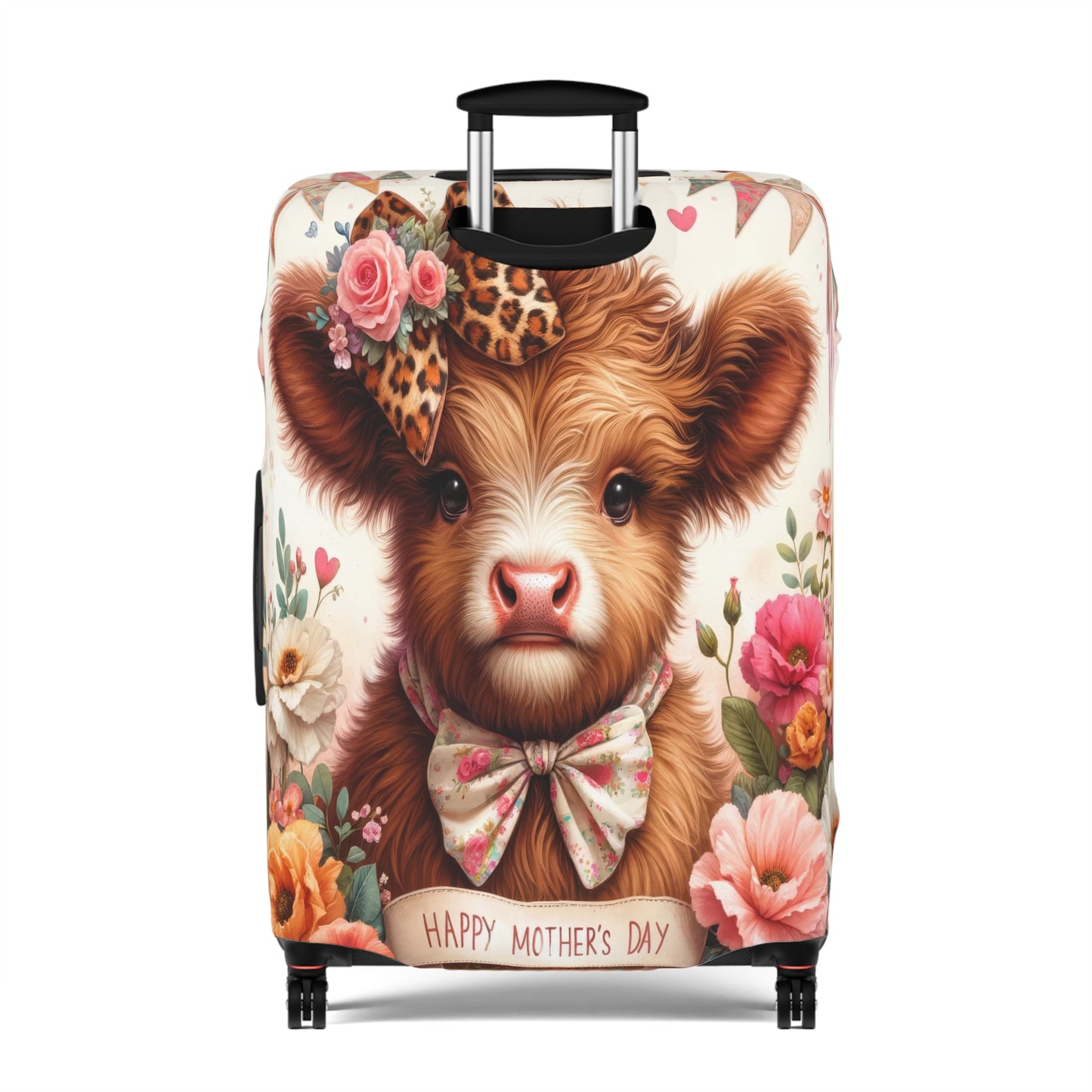 Luggage Cover, Highland Cow, awd-5000