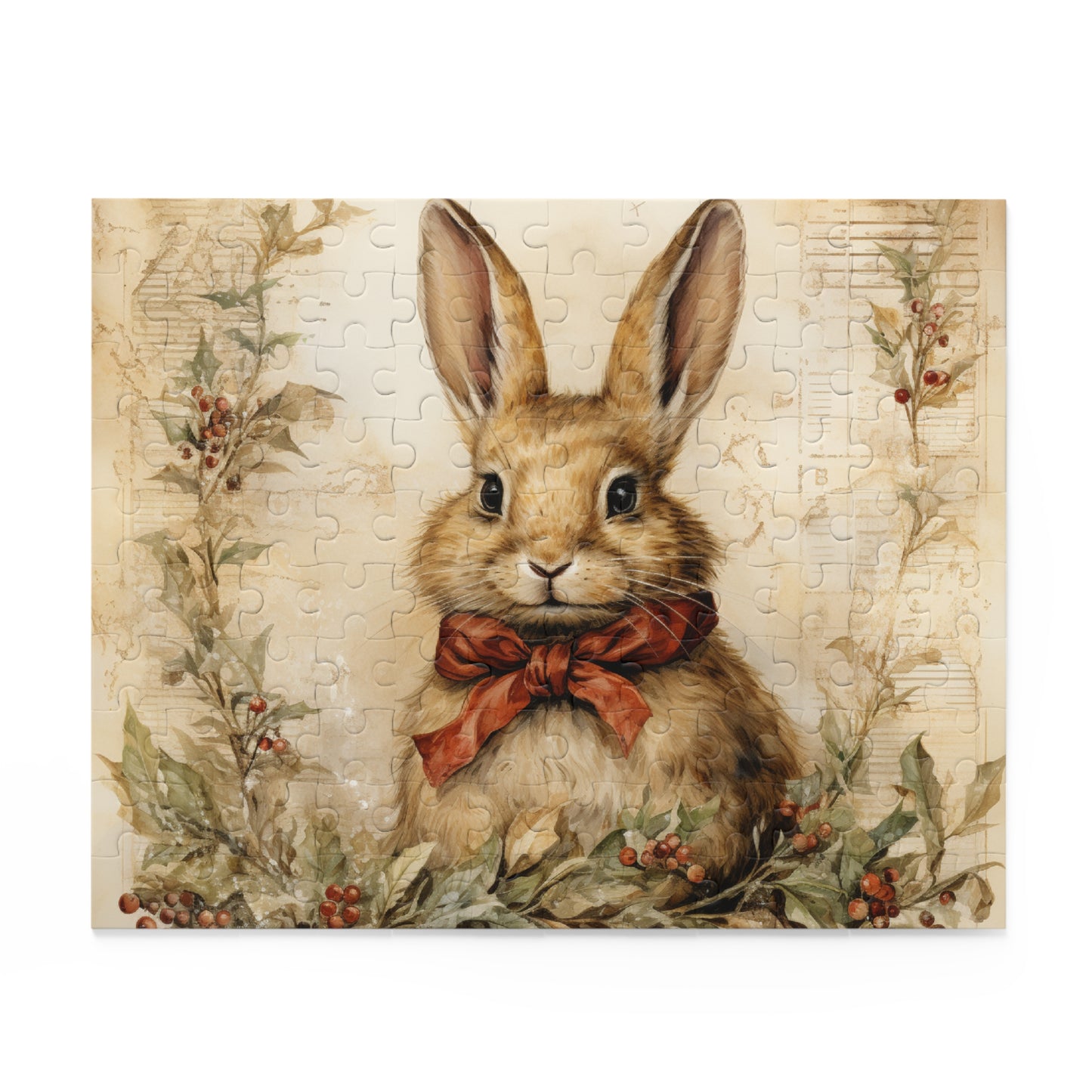 Personalised/Non-Personalised Puzzle, Rabbit (120, 252, 500-Piece)