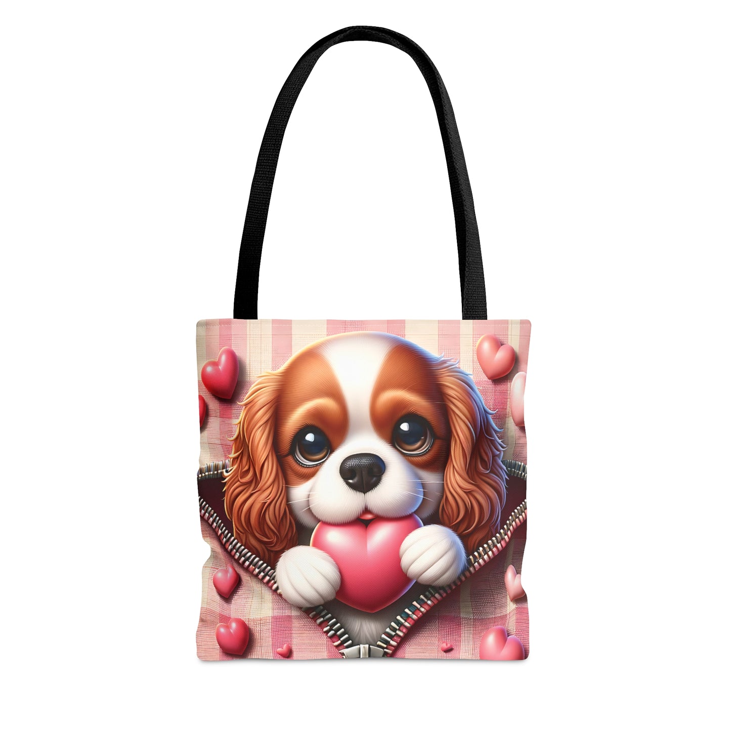 Tote Bag, Cute Dog, Personalised/Non-Personalised Tote bag