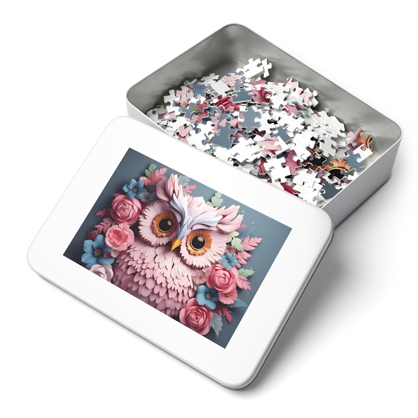 Jigsaw Puzzle, Owl, Personalised/Non-Personalised (30, 110, 252, 500,1000-Piece)