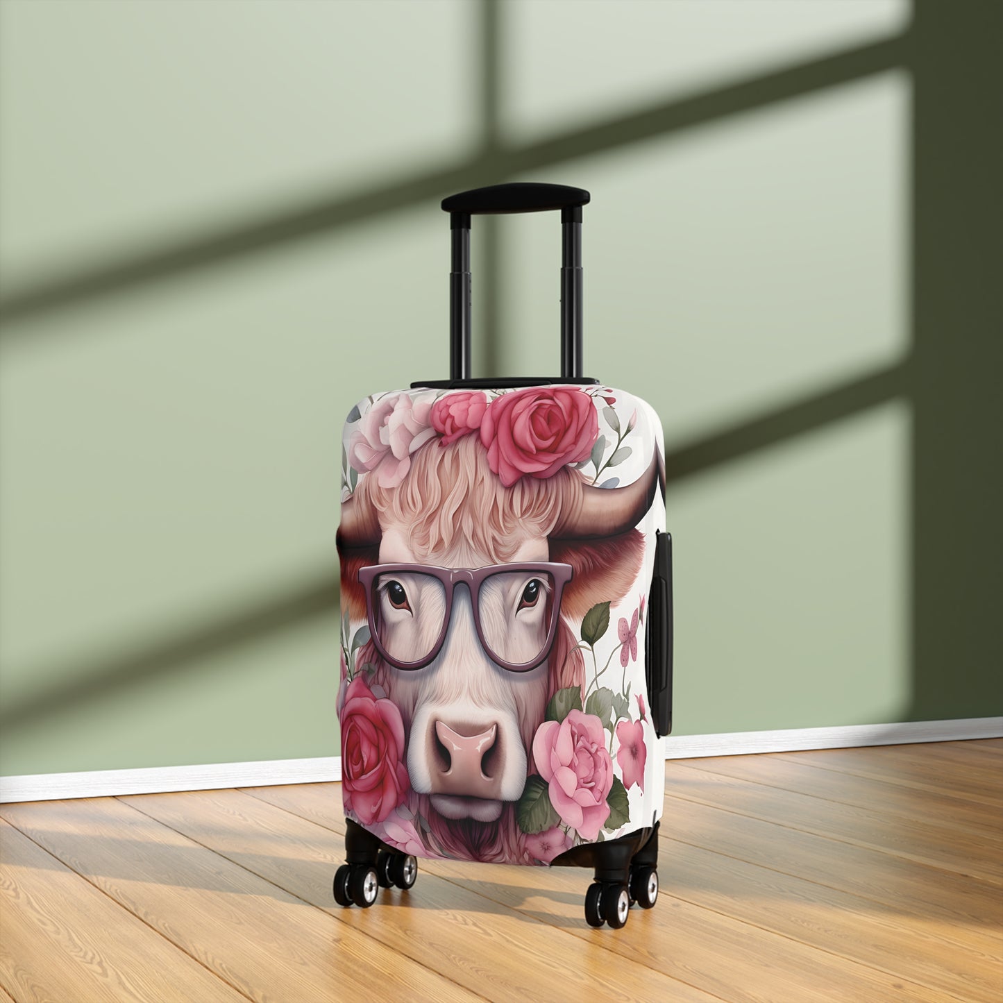 Luggage Cover, Highland Cow, awd-007