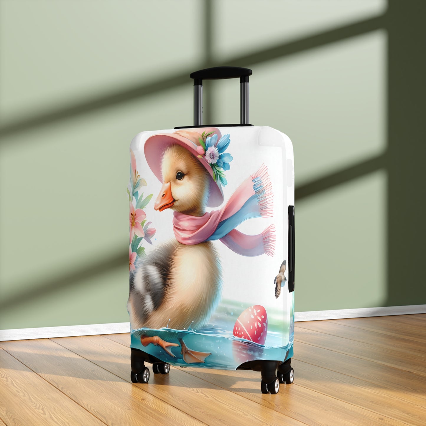 Luggage Cover, Easter, Duck, awd-1607