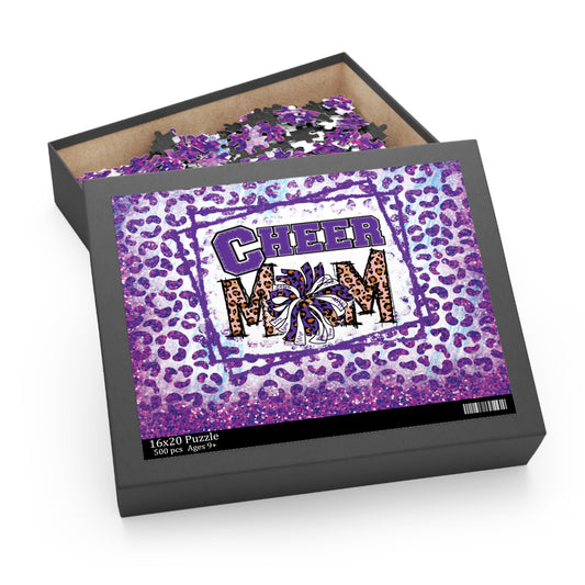 Personalised/Non-Personalised Puzzle, Cheer, Mum, Mom (120, 252, 500-Piece)